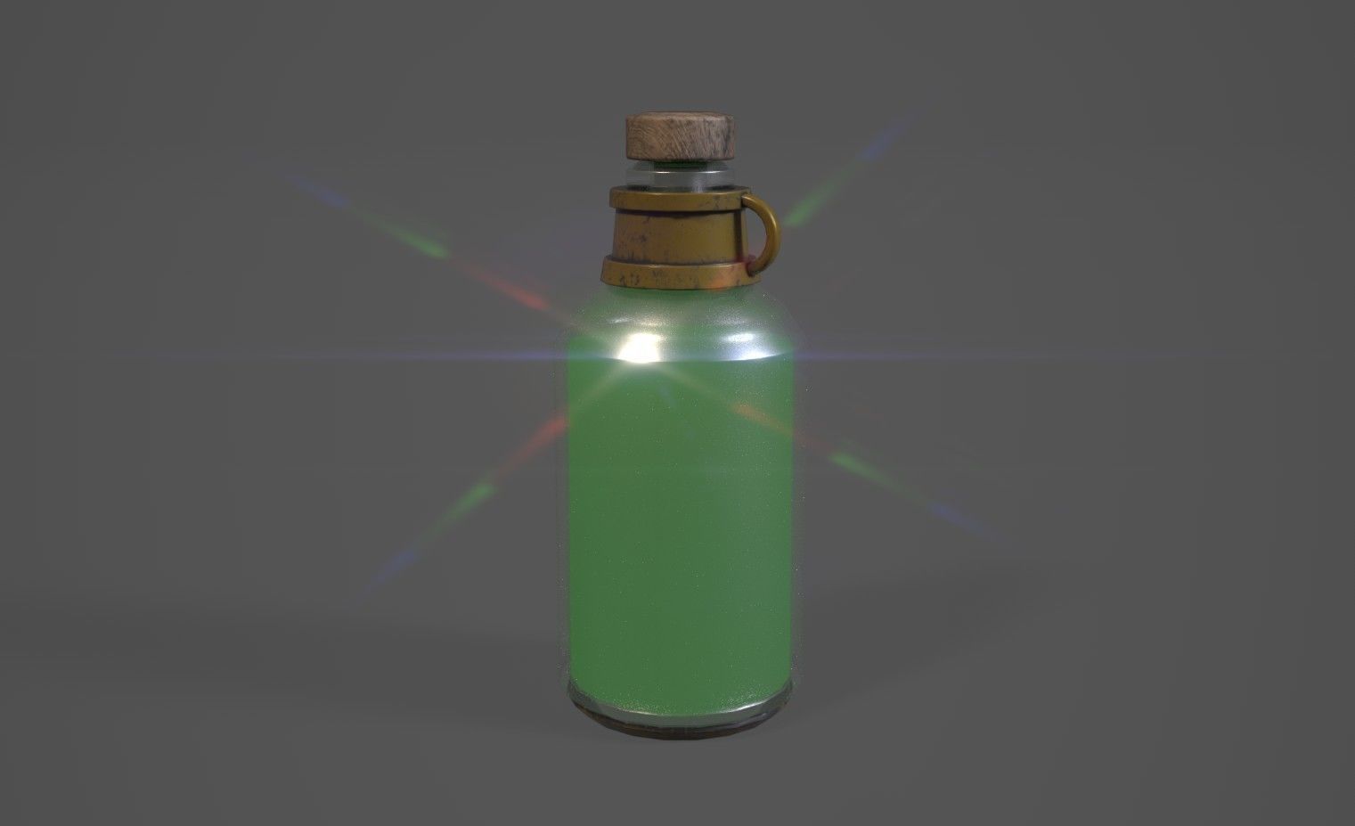 Potions Pack Diablo Style Low-poly 3D model_2