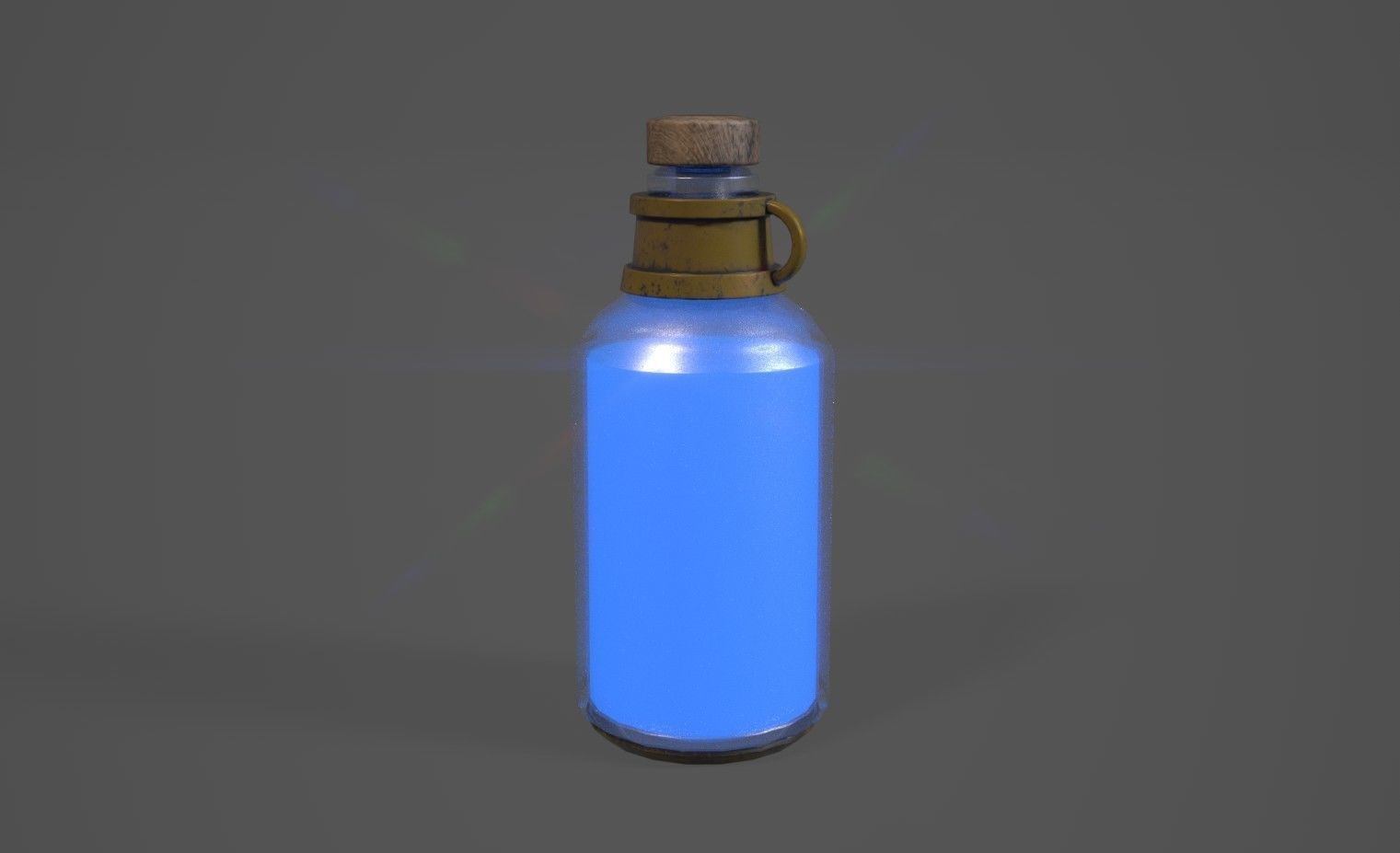 9 Potions Pack 3D Model Collection_6