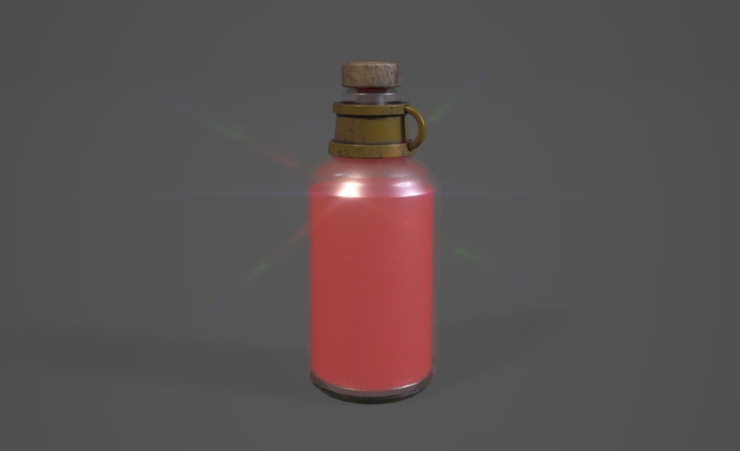 9 Potions Pack 3D Model Collection_4