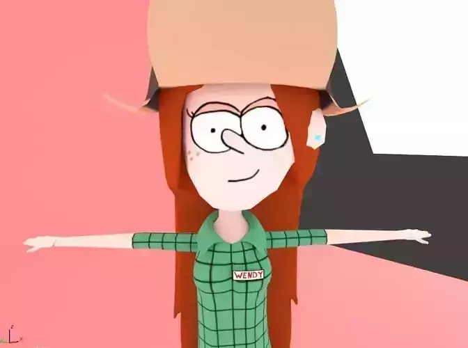 Gravity Falls Wendy Corduroy