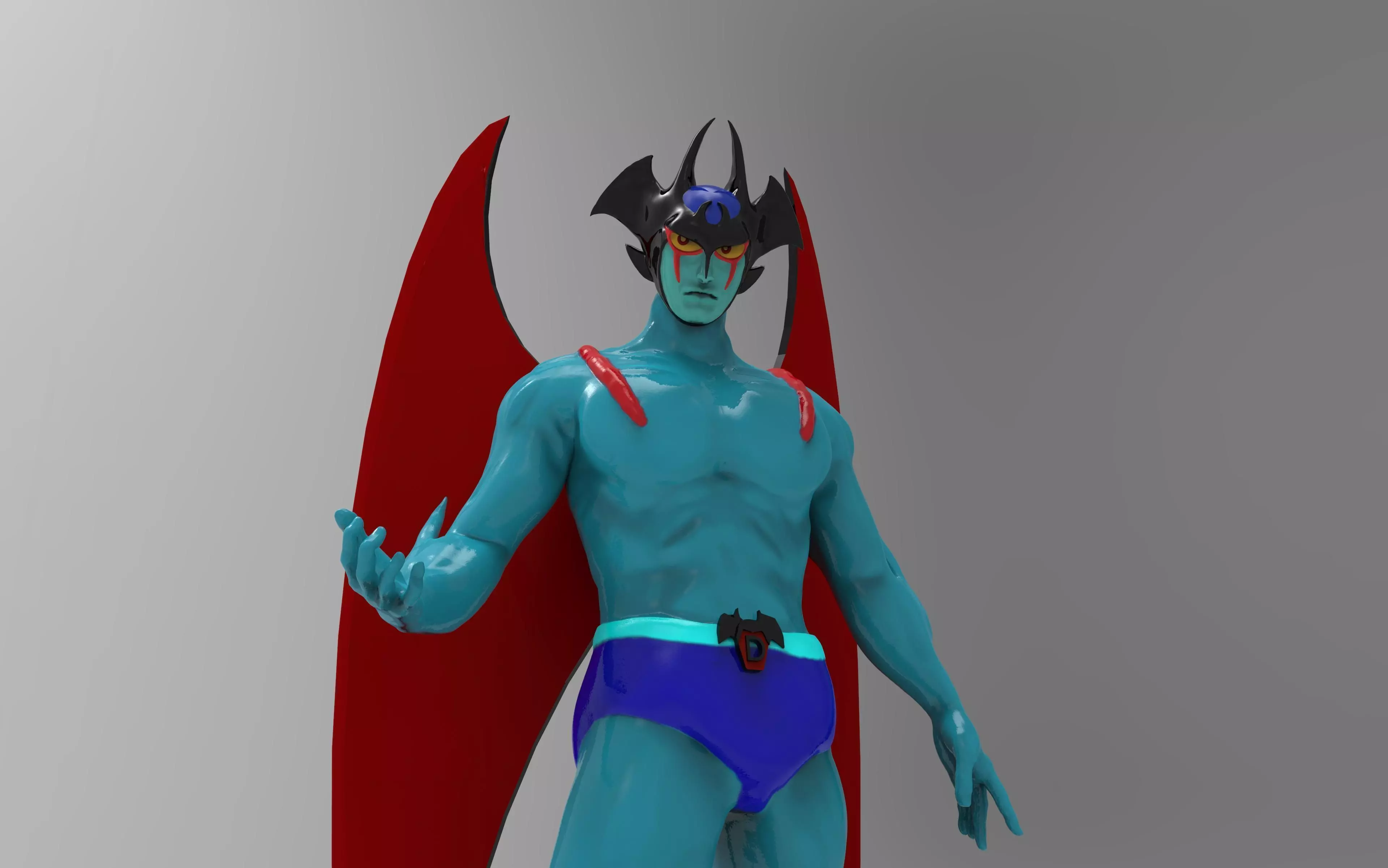 Devilman mazinger Tv Anime action figure 3D print model