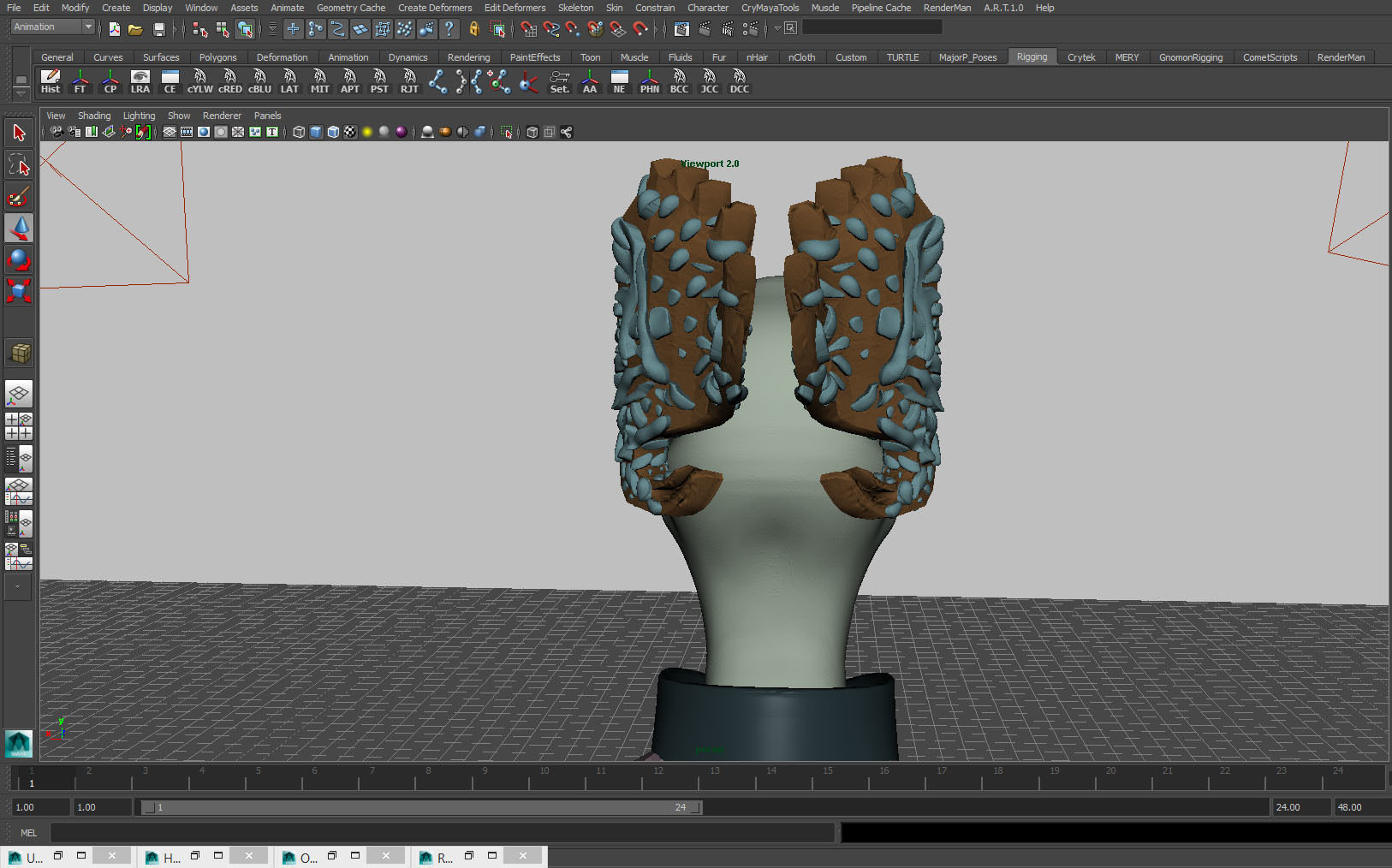 FemaleAlien01 woman 3D model_22