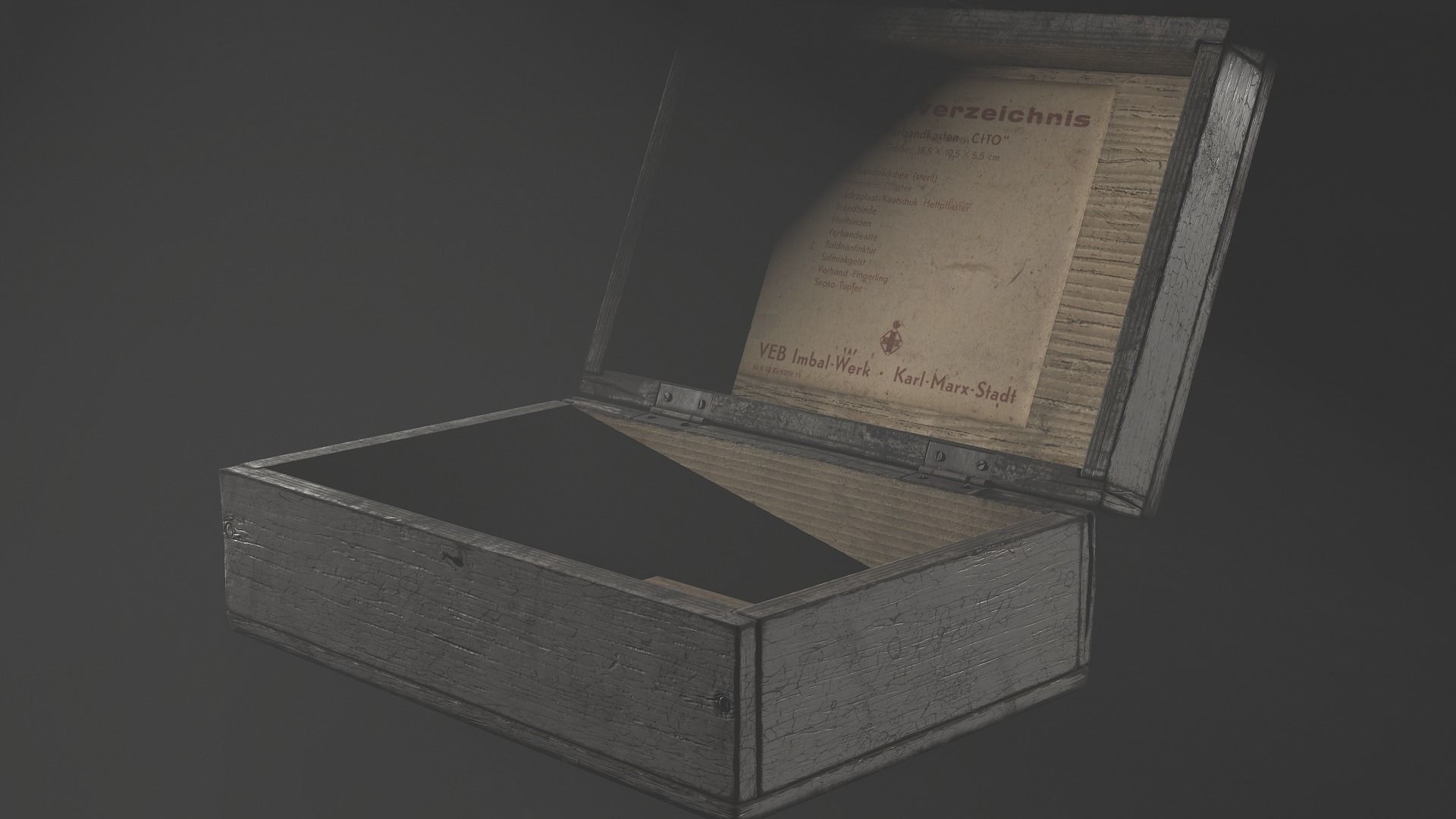 first aid kit Low-poly 3D model_20