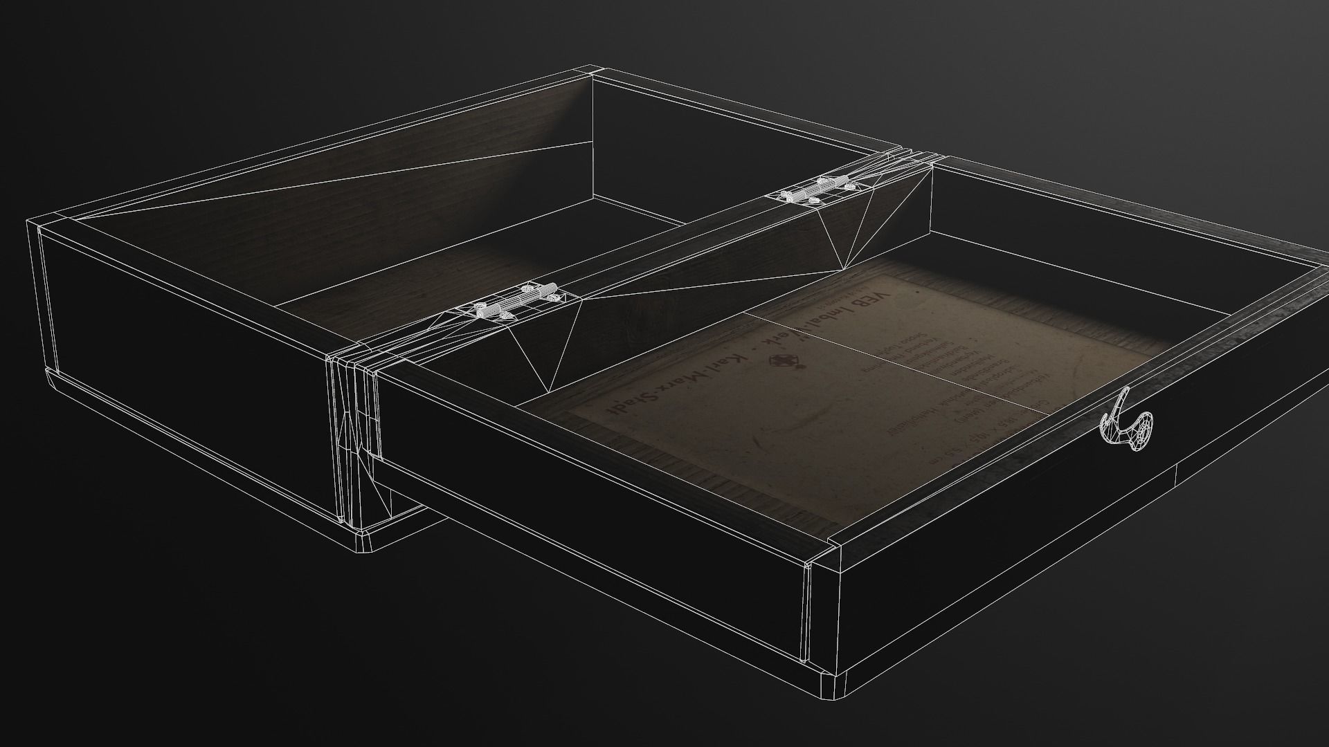 first aid kit Low-poly 3D model_35