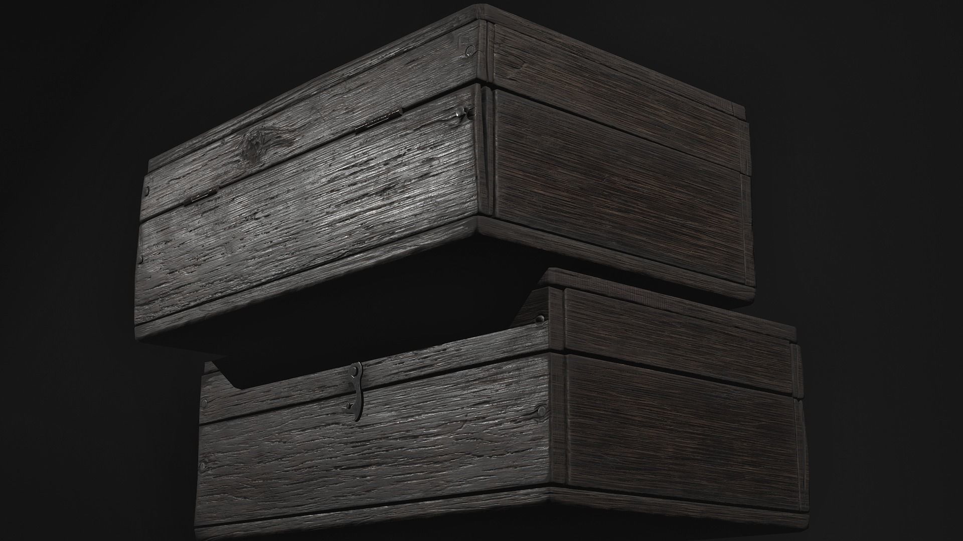 first aid kit Low-poly 3D model_12