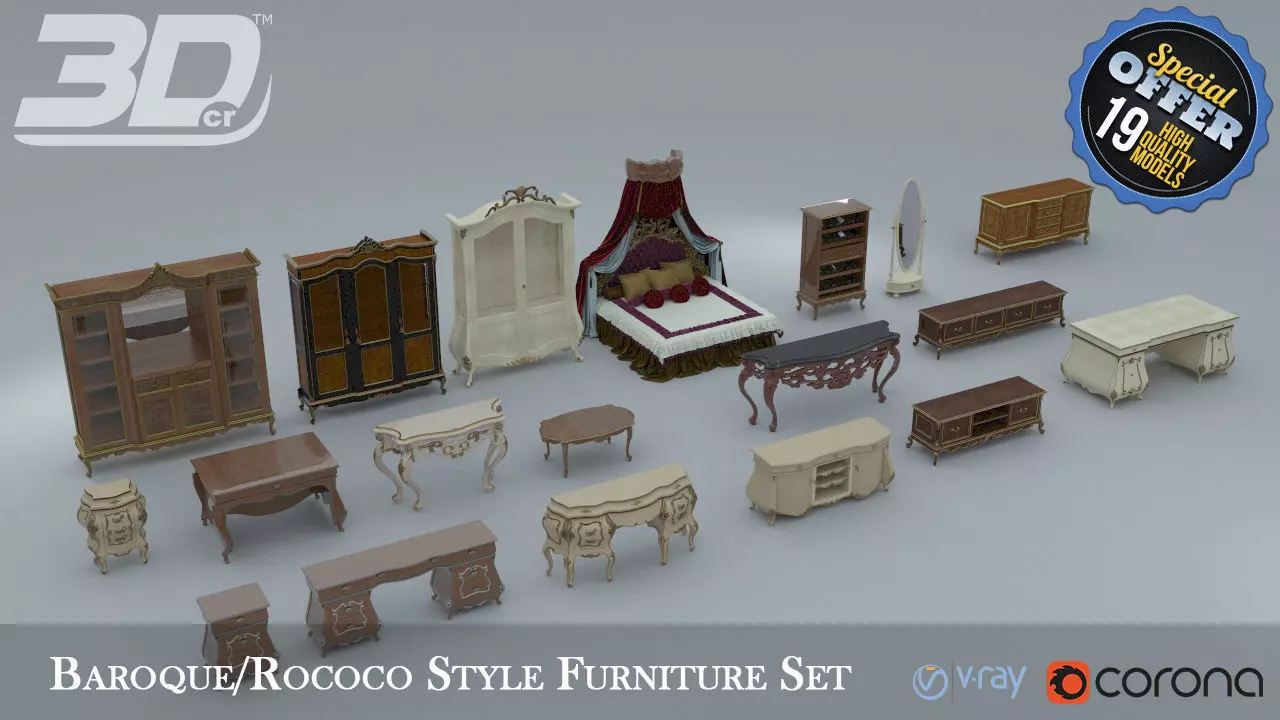 Baroque Rococo Style Furniture Collection _0