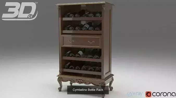 Baroque Rococo Style Mega Collection 3D Model Pack 7