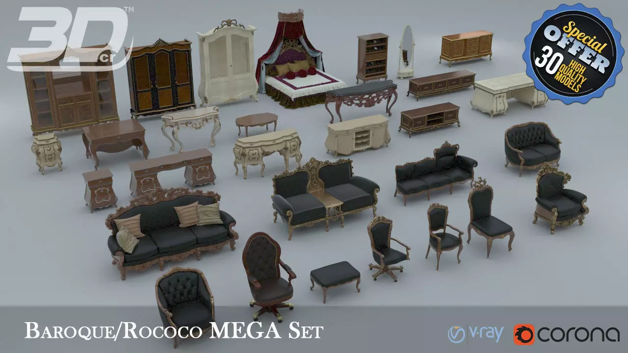 Baroque Rococo Style Mega Collection _0