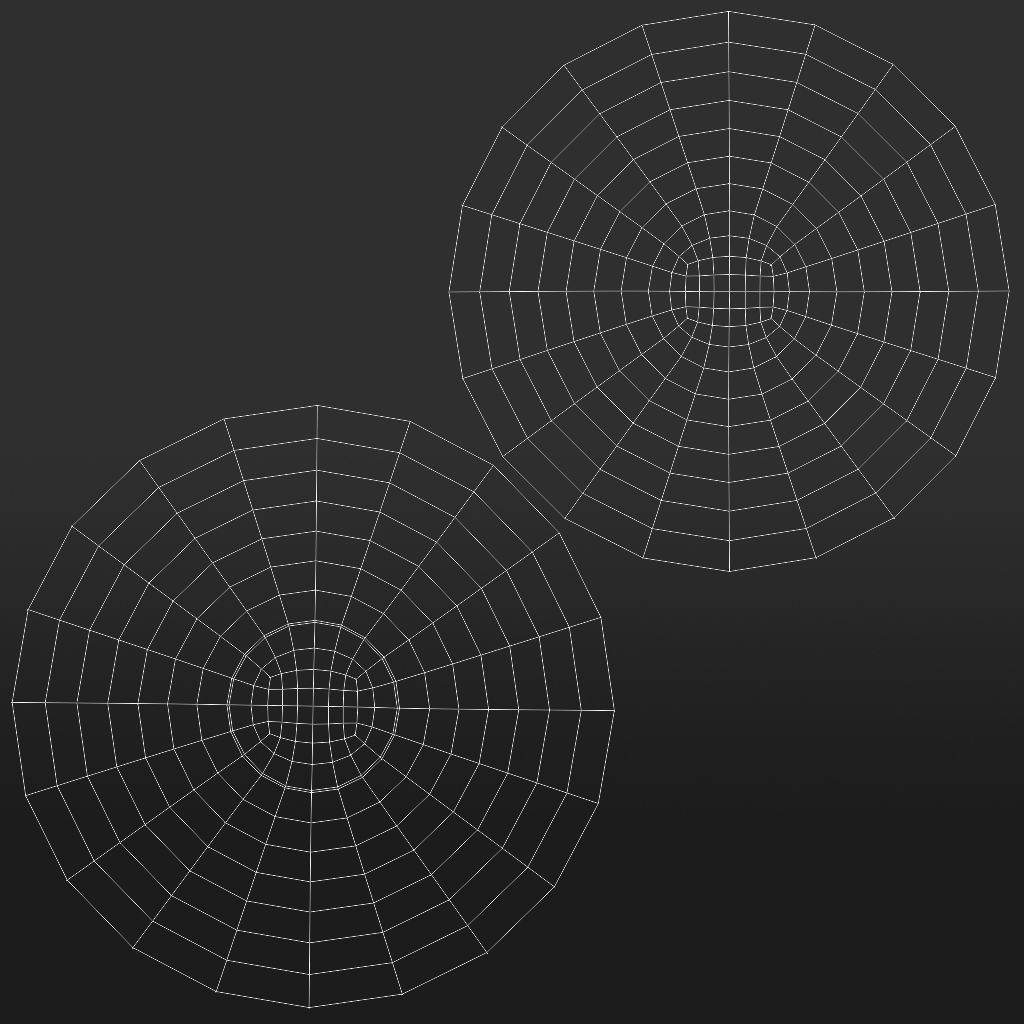 Male Head Base Mesh 3D model_14