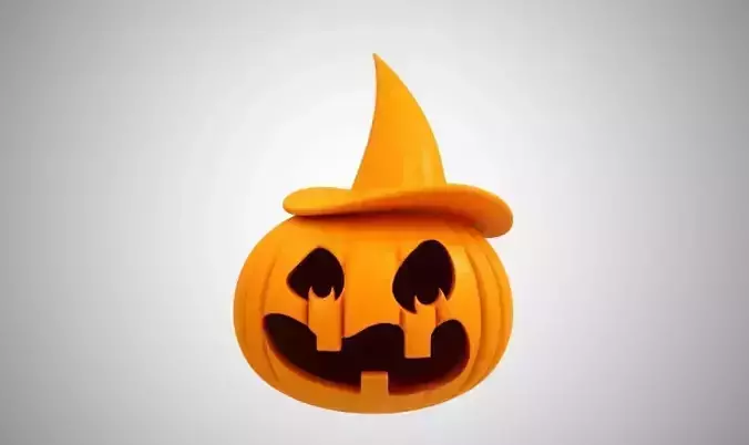 Jack O Lantern Necklace