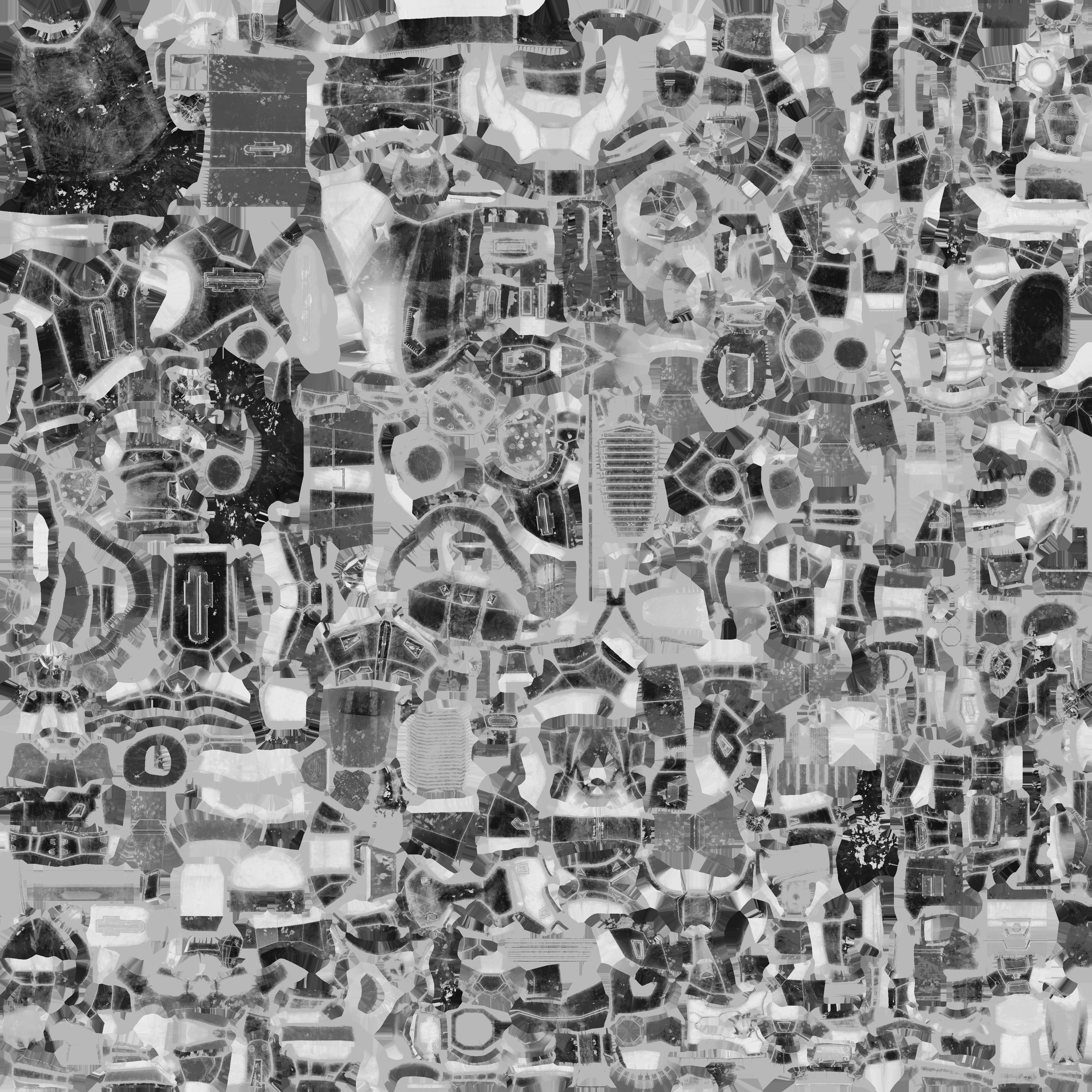 Spacemarine Power Armor Low-poly 3D model_9