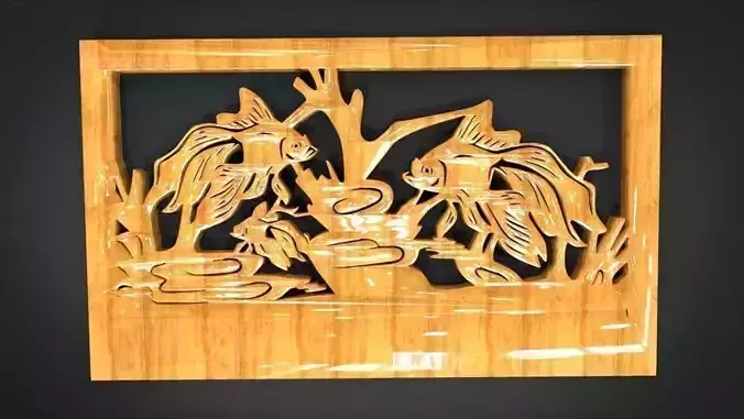 Ornament Fish Furniture