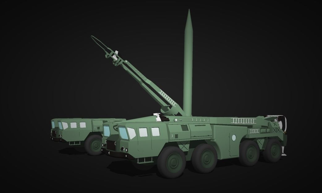 scud launcher 3D model_7