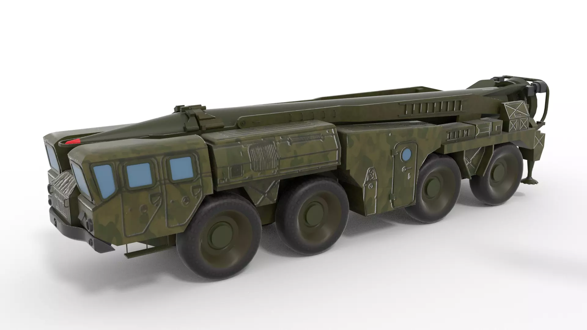 scud launcher 3D model_0