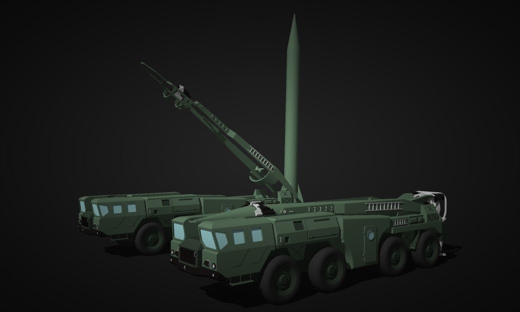 scud launcher 3D model_5