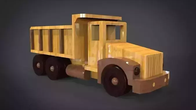 Construction Grade Toy Dump Truck