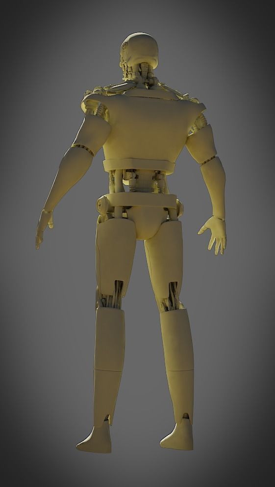 Metal Skull 3D model_15