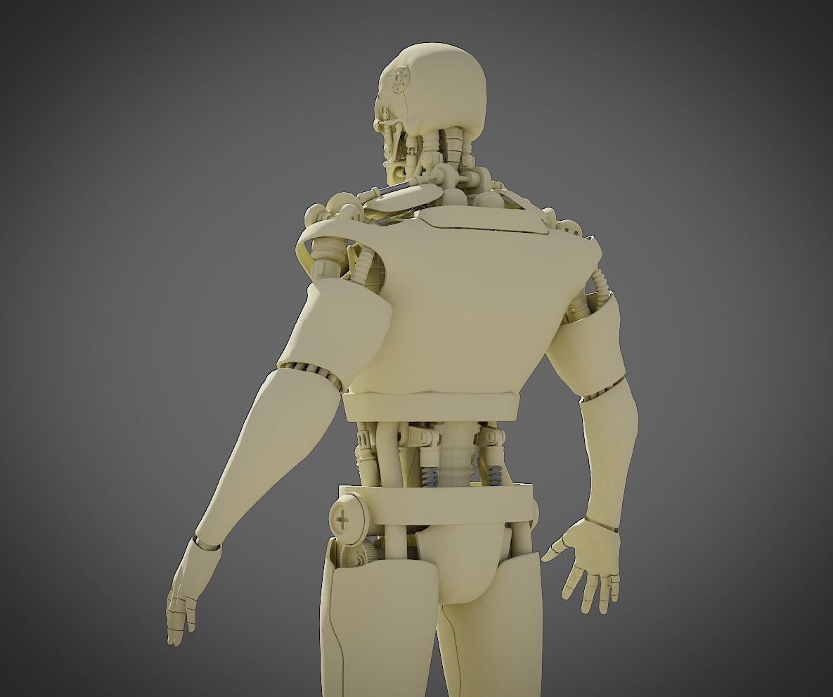 Metal Skull 3D model_10