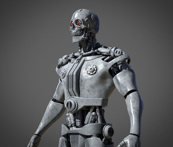 Metal Skull 3D model