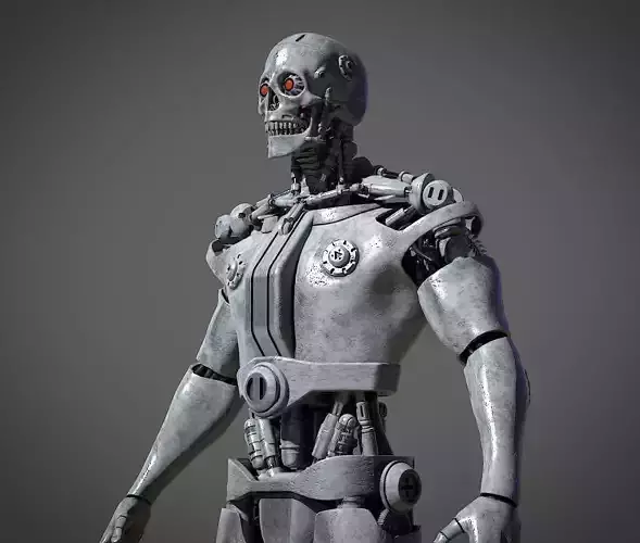 Metal Skull 3D model