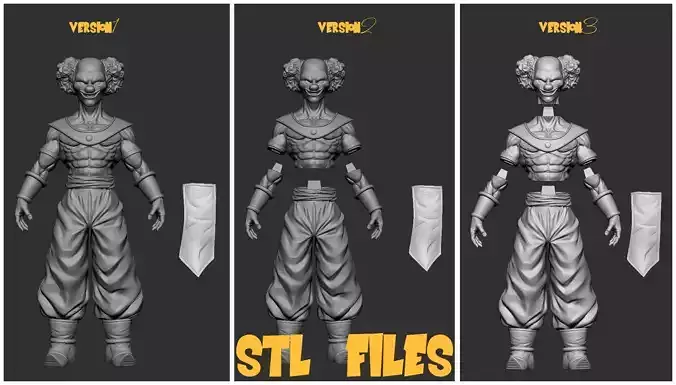 Belmod Dragon Ball Super Statue Printable 