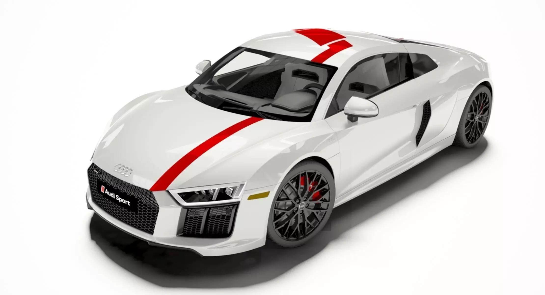 Audi R8 Coupe 2018 Model 3D model_0