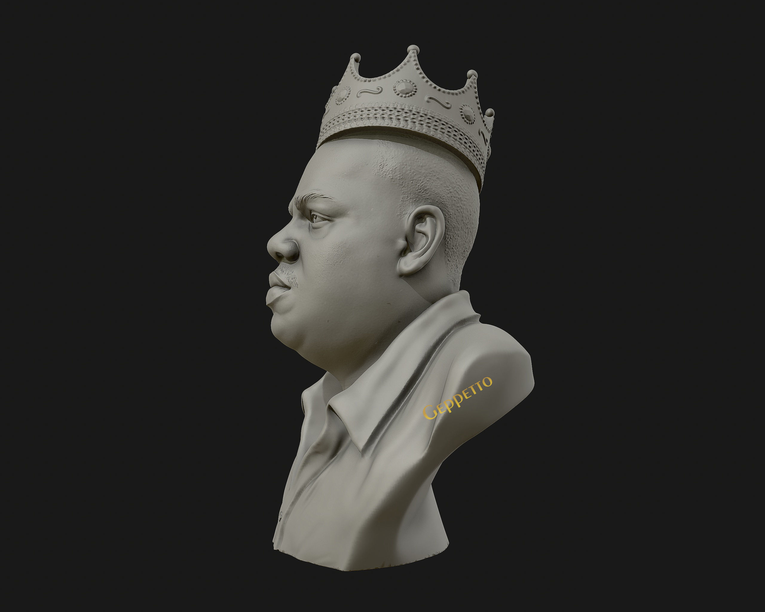 The Notorious BIG 3D model 3D print model_32