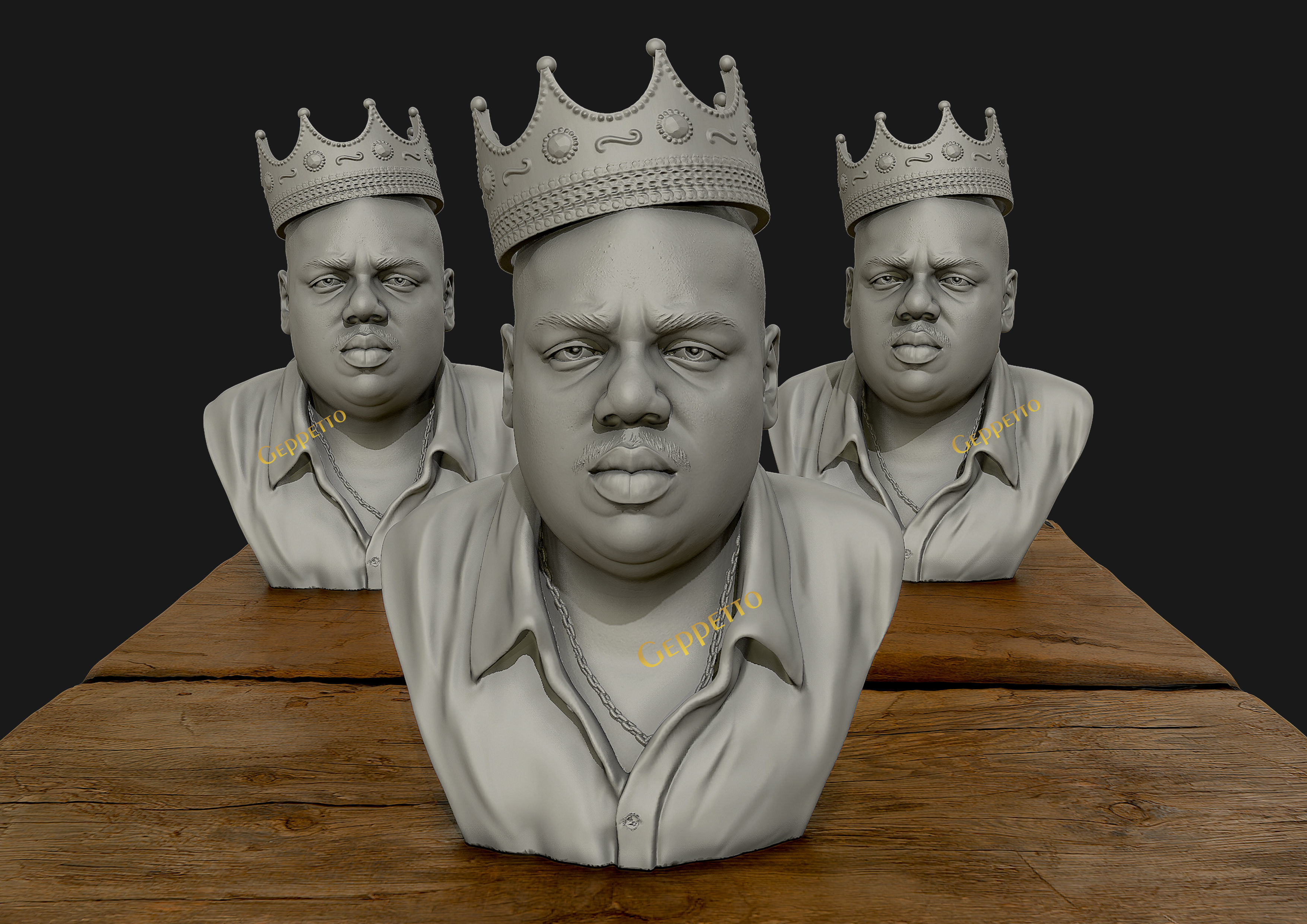 The Notorious BIG 3D model 3D print model_11