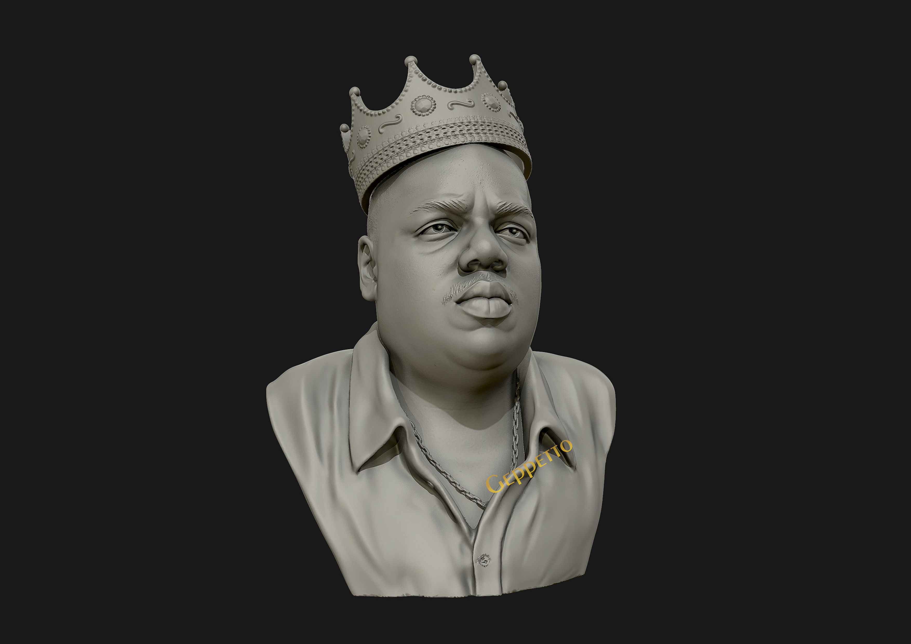 The Notorious BIG 3D model 3D print model_3
