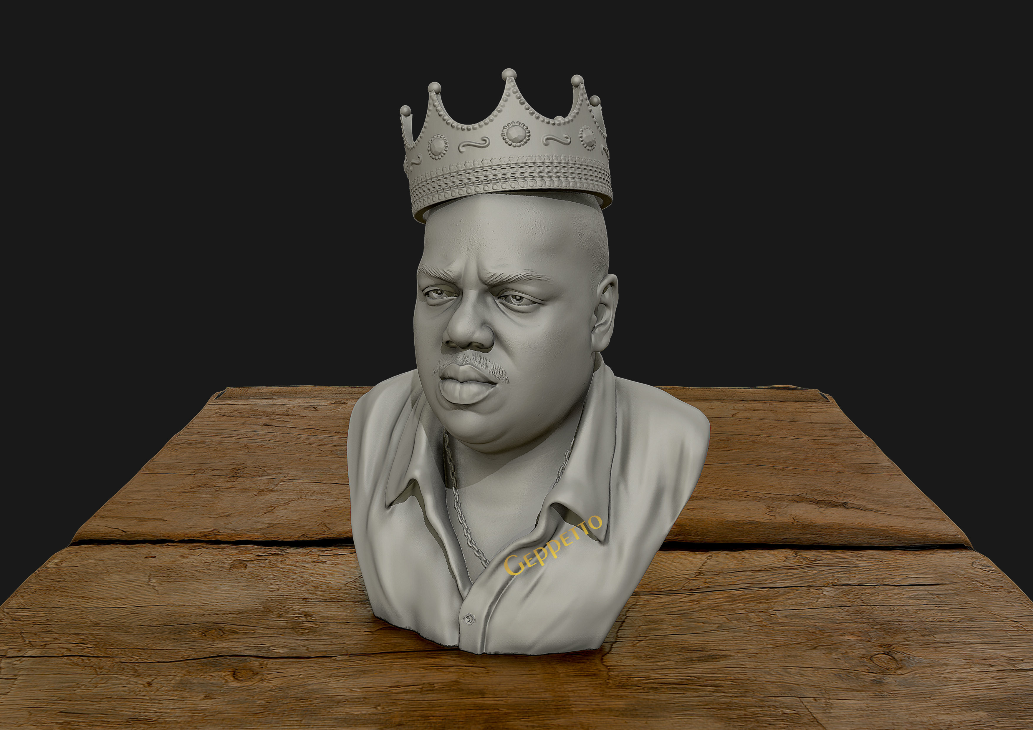 The Notorious BIG 3D model 3D print model_10