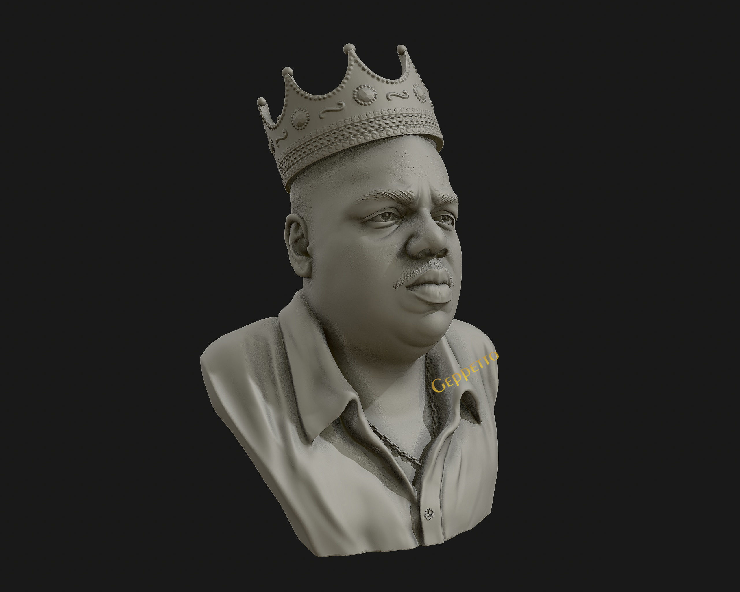 The Notorious BIG 3D model 3D print model_28