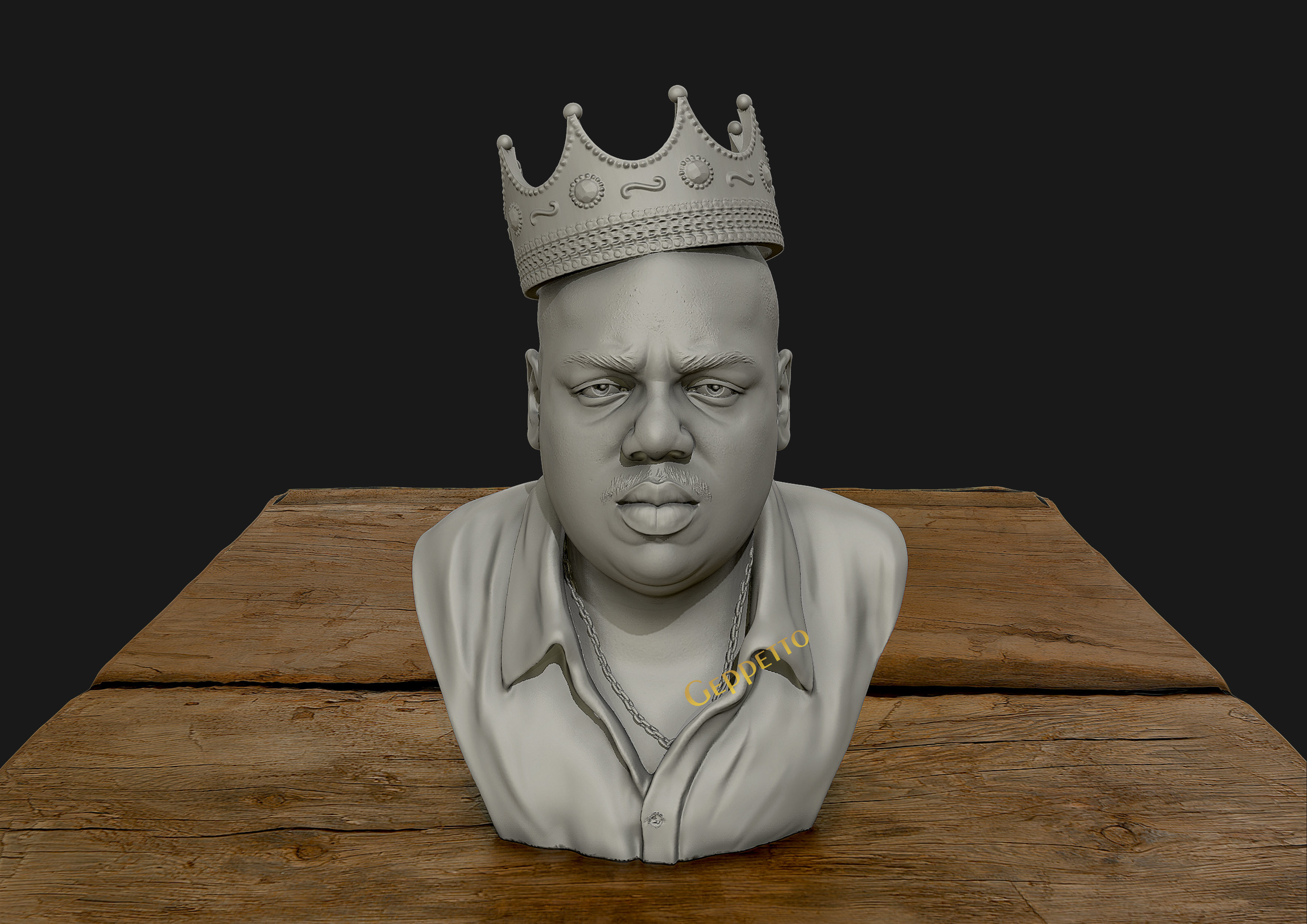 The Notorious BIG 3D model 3D print model_9