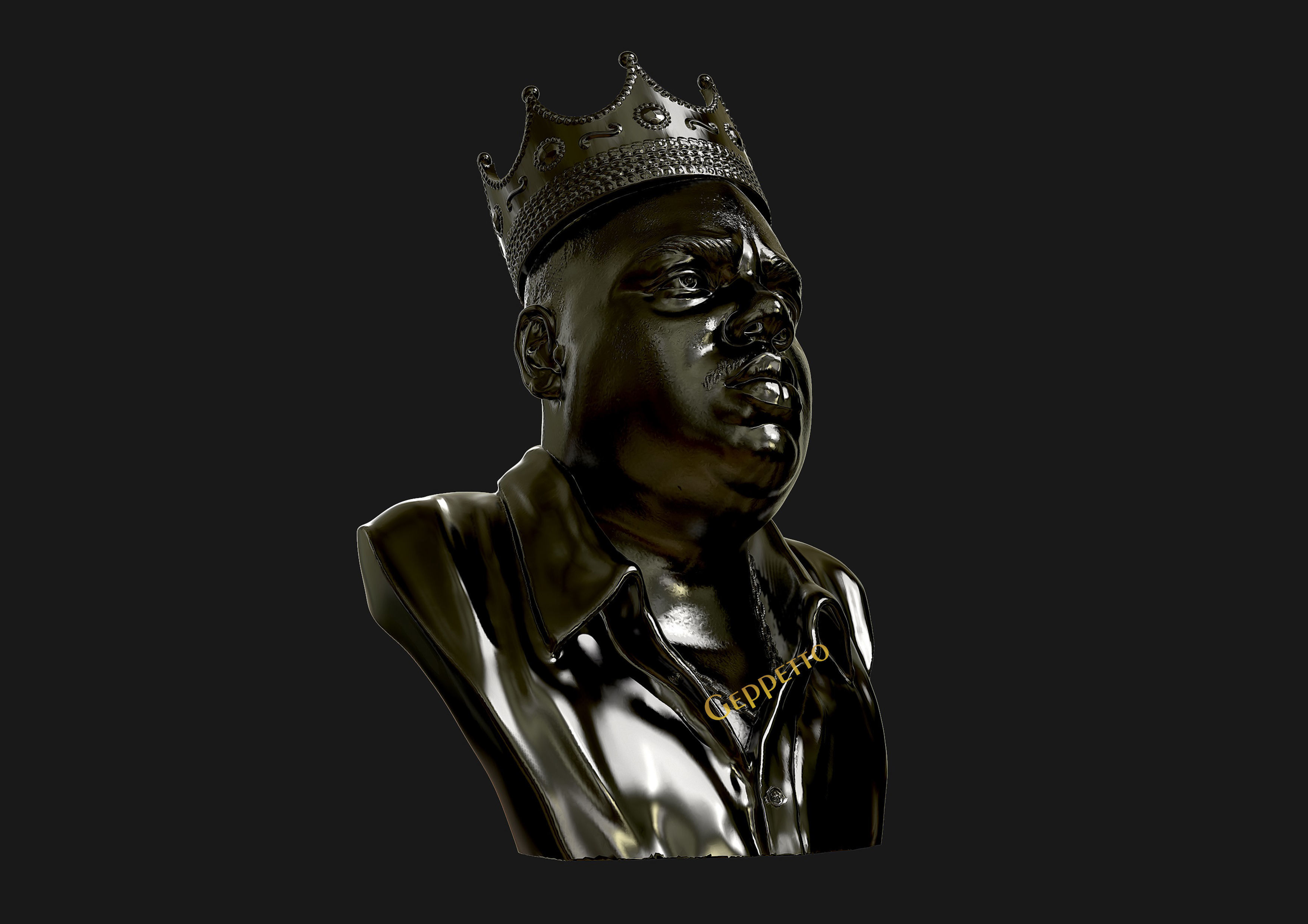 The Notorious BIG 3D model 3D print model_16