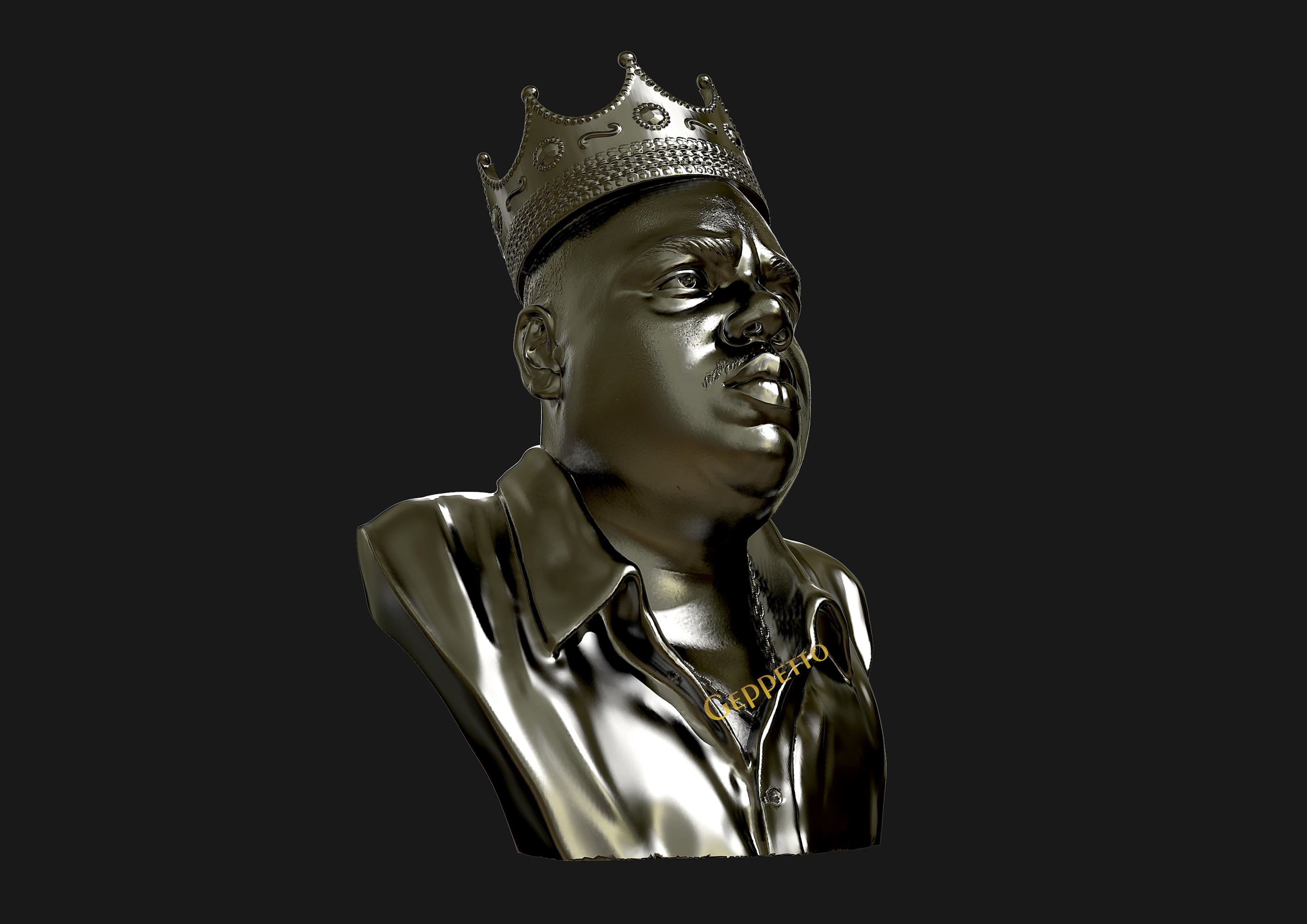The Notorious BIG 3D model 3D print model_13