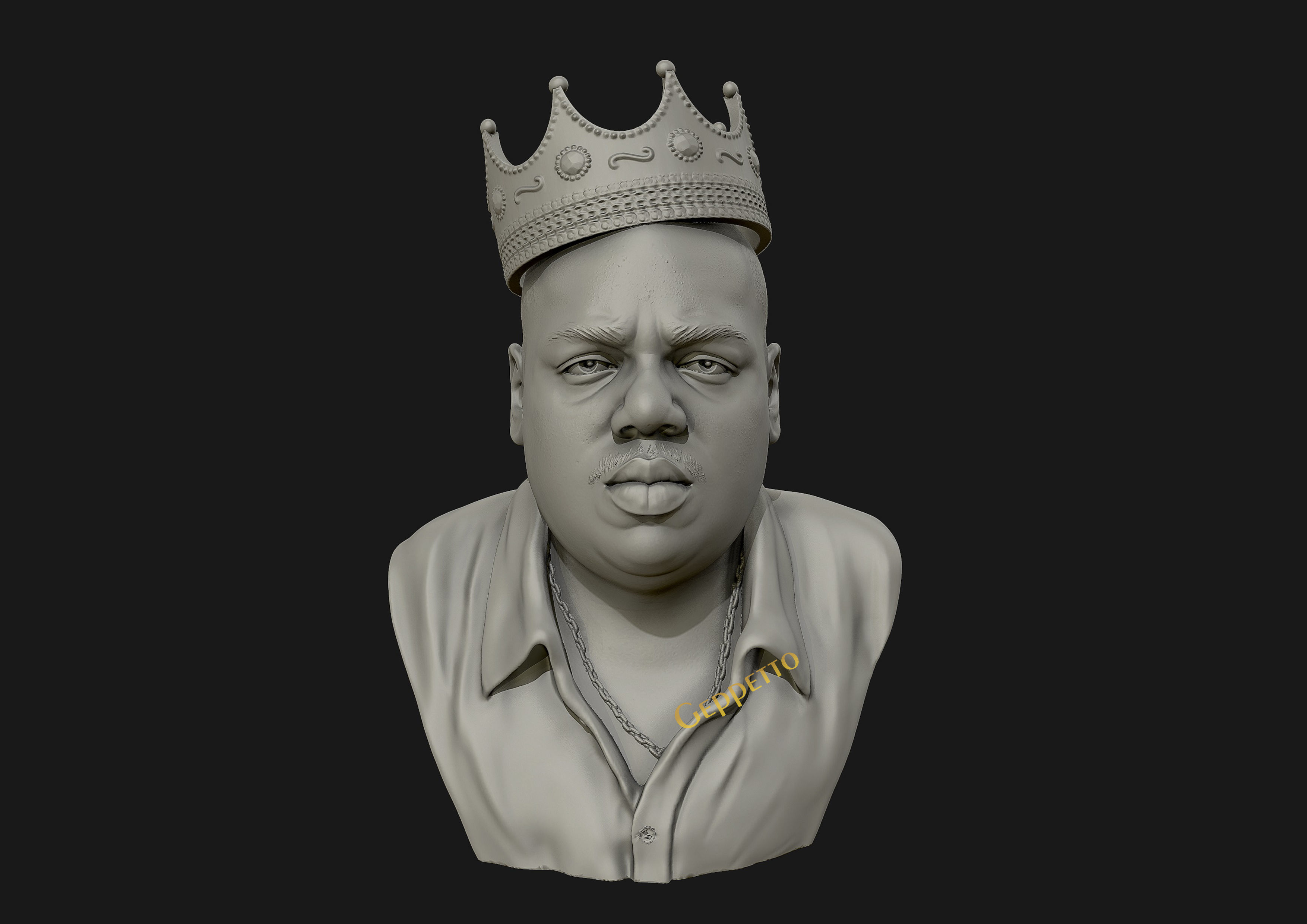 The Notorious BIG 3D model 3D print model_5