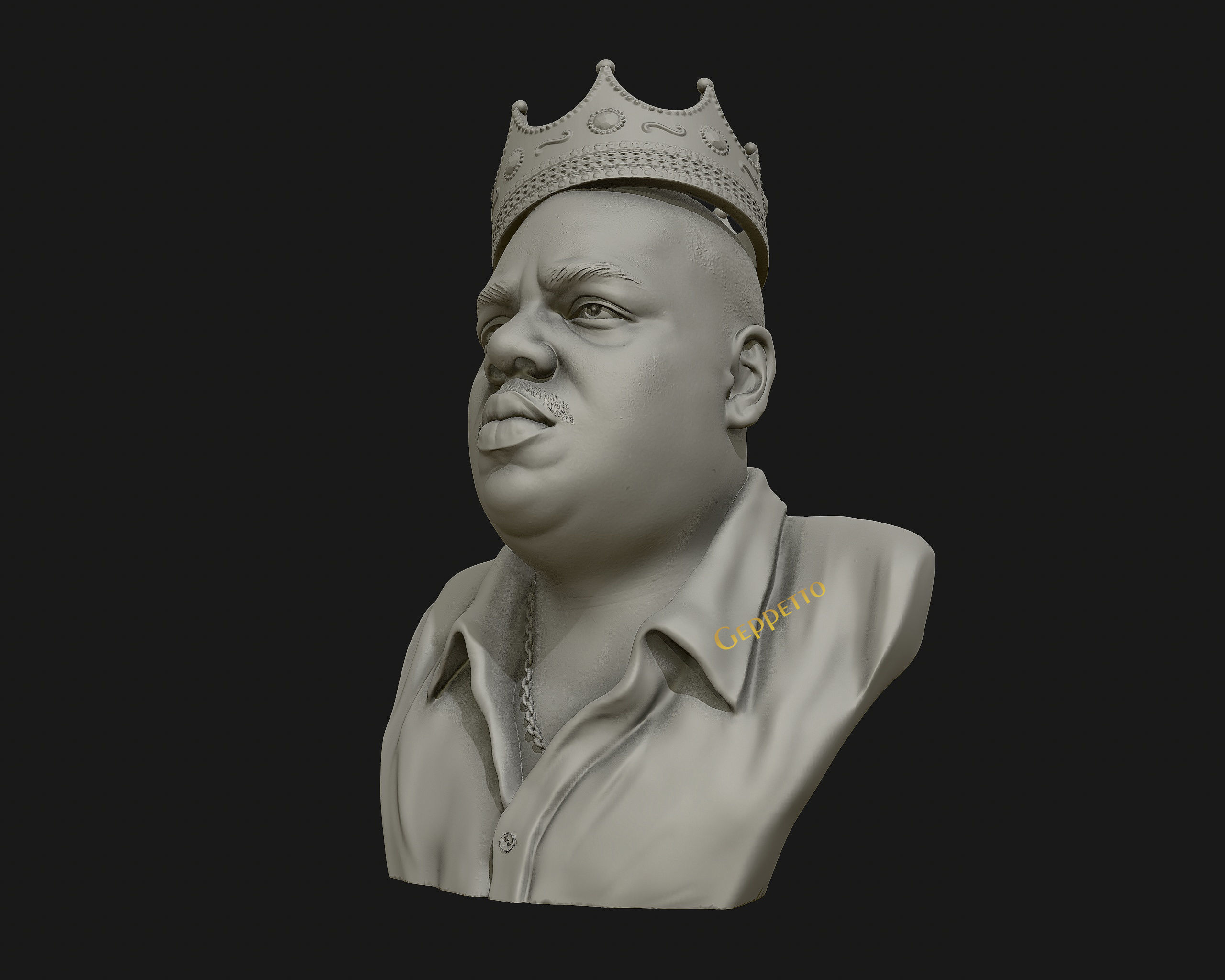 The Notorious BIG 3D model 3D print model_19