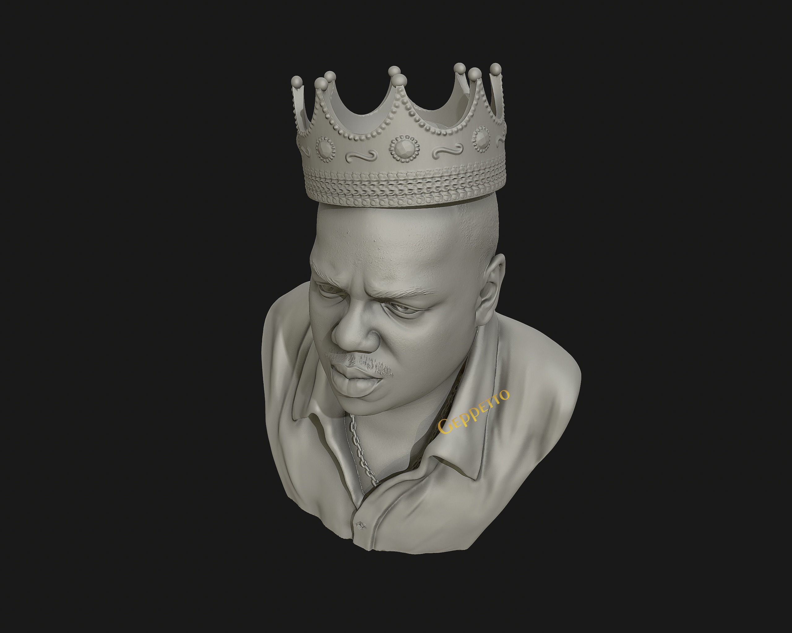 The Notorious BIG 3D model 3D print model_22