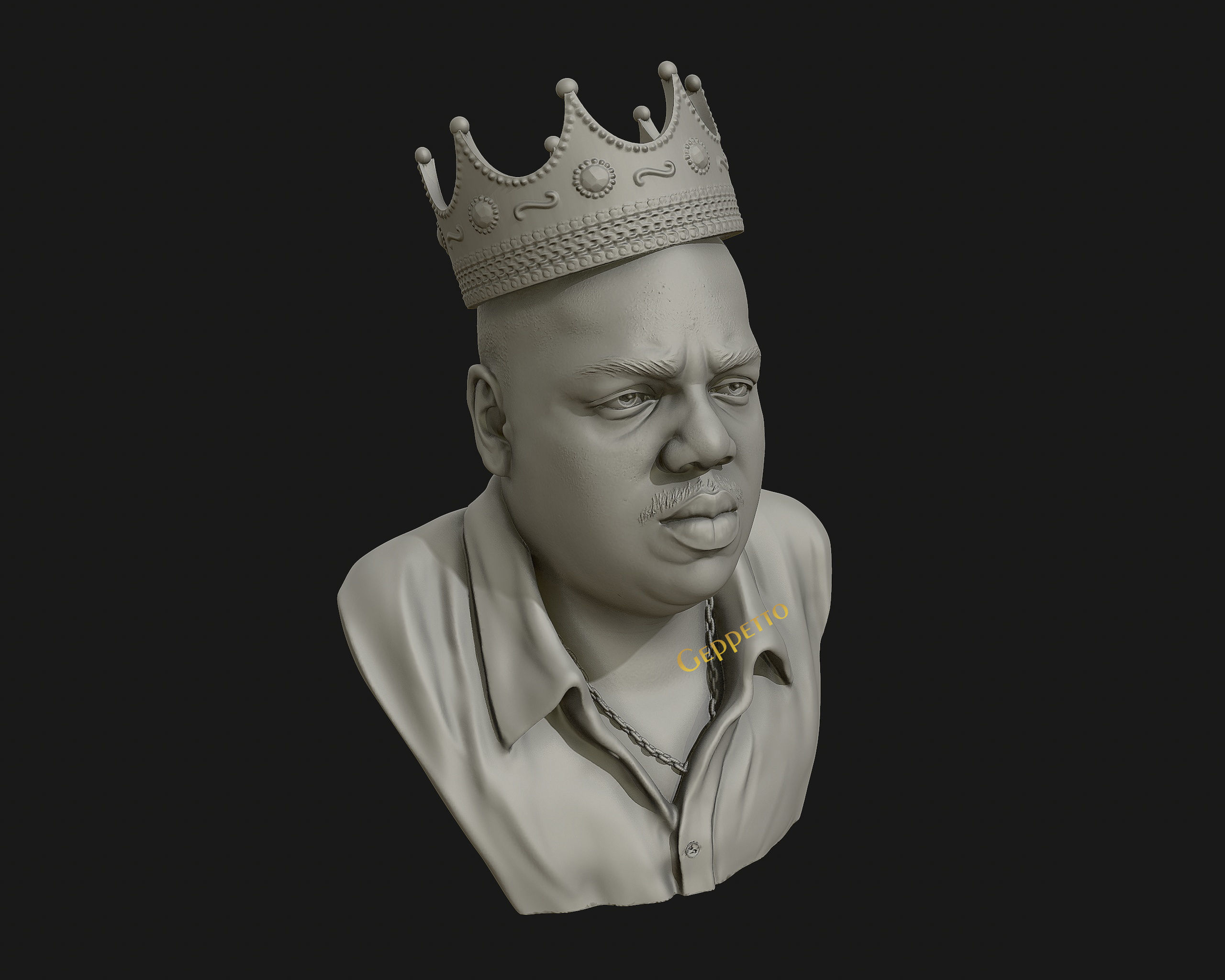 The Notorious BIG 3D model 3D print model_34