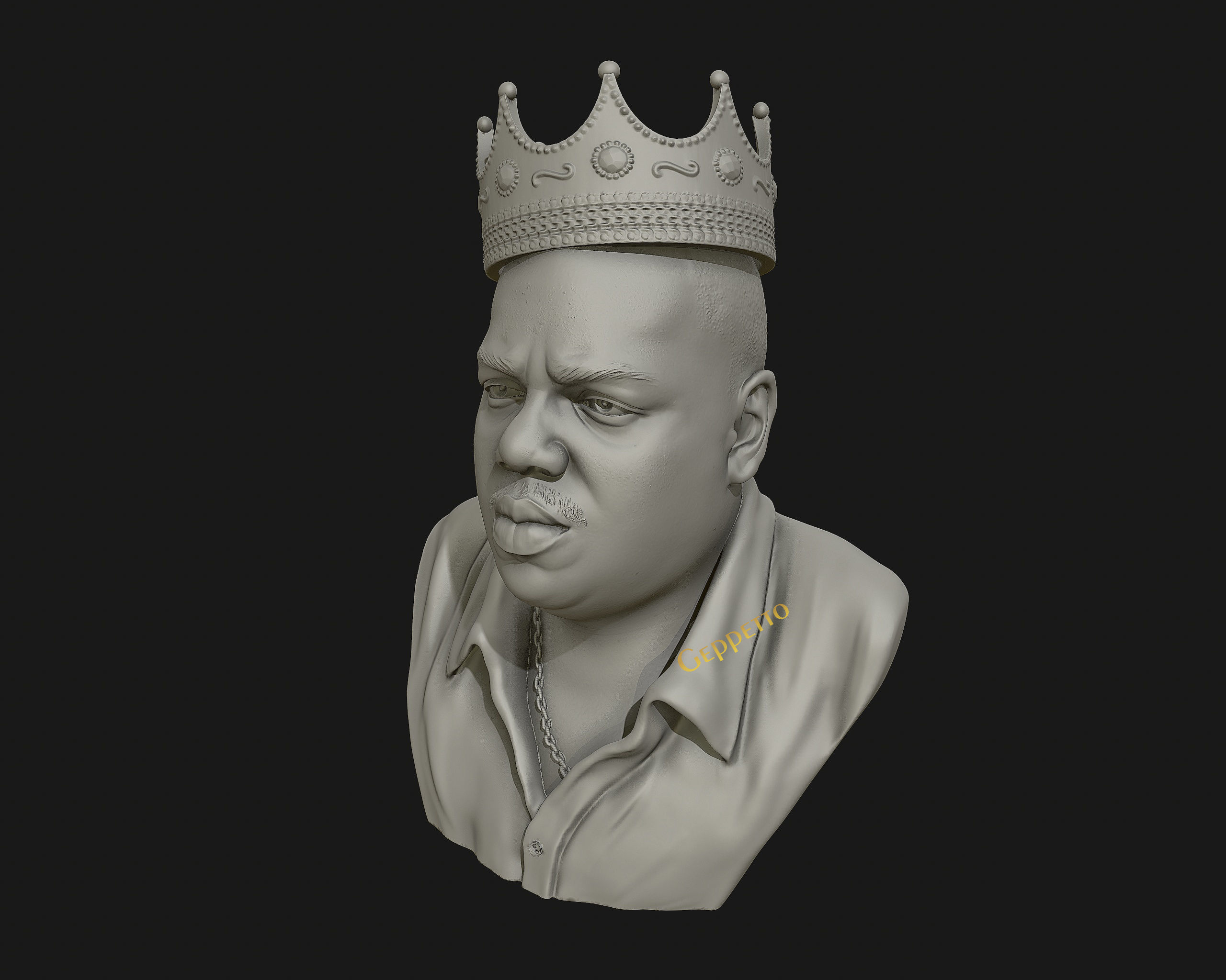 The Notorious BIG 3D model 3D print model_20