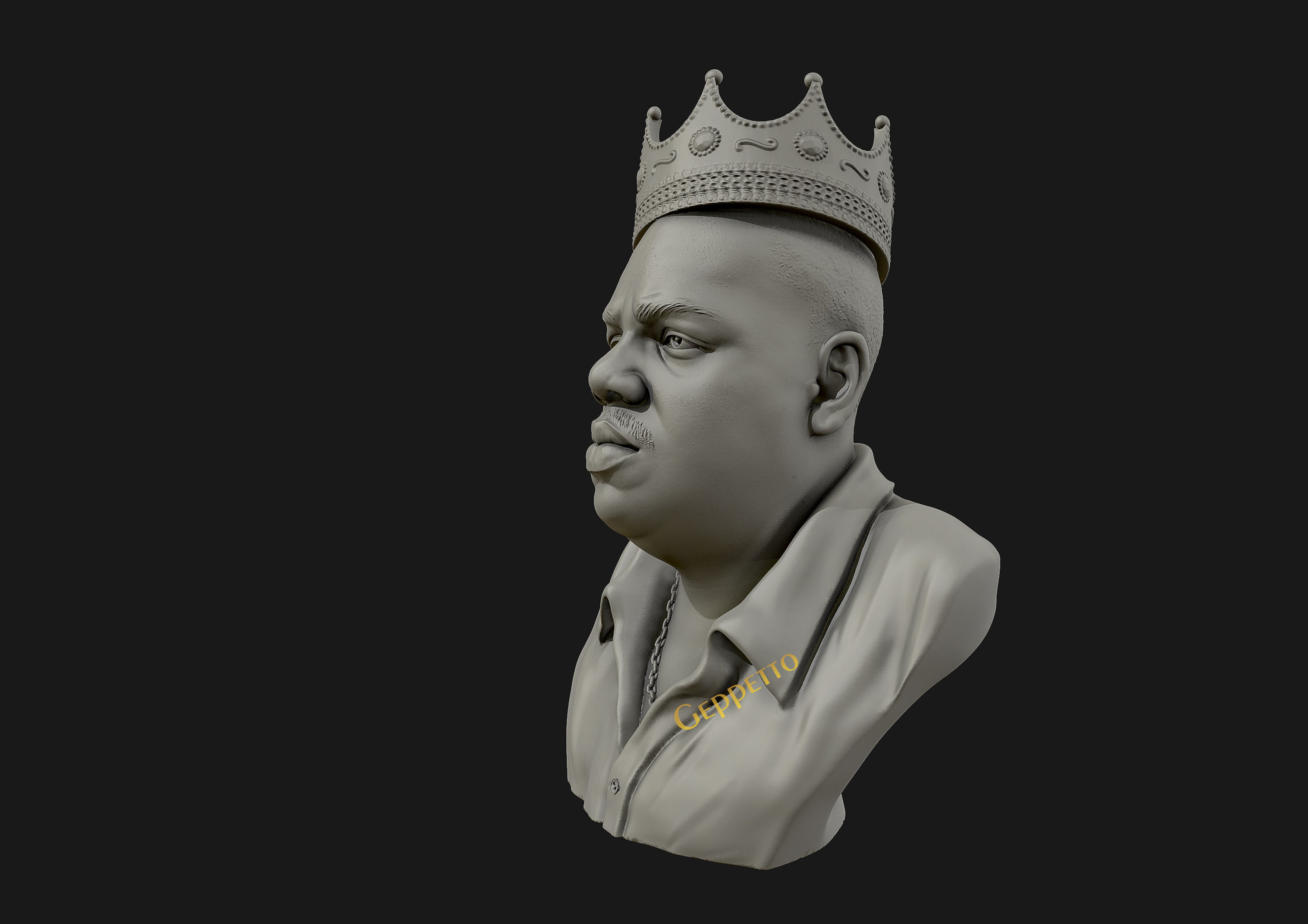 The Notorious BIG 3D model 3D print model_8