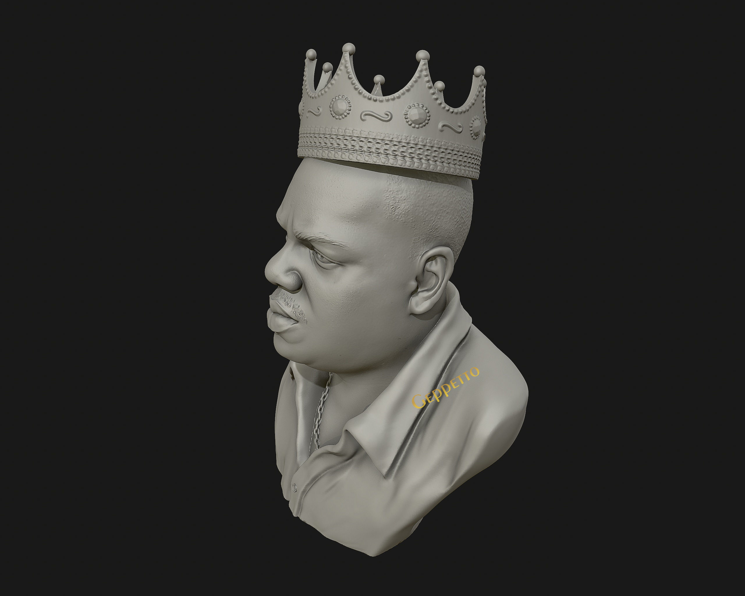 The Notorious BIG 3D model 3D print model_21