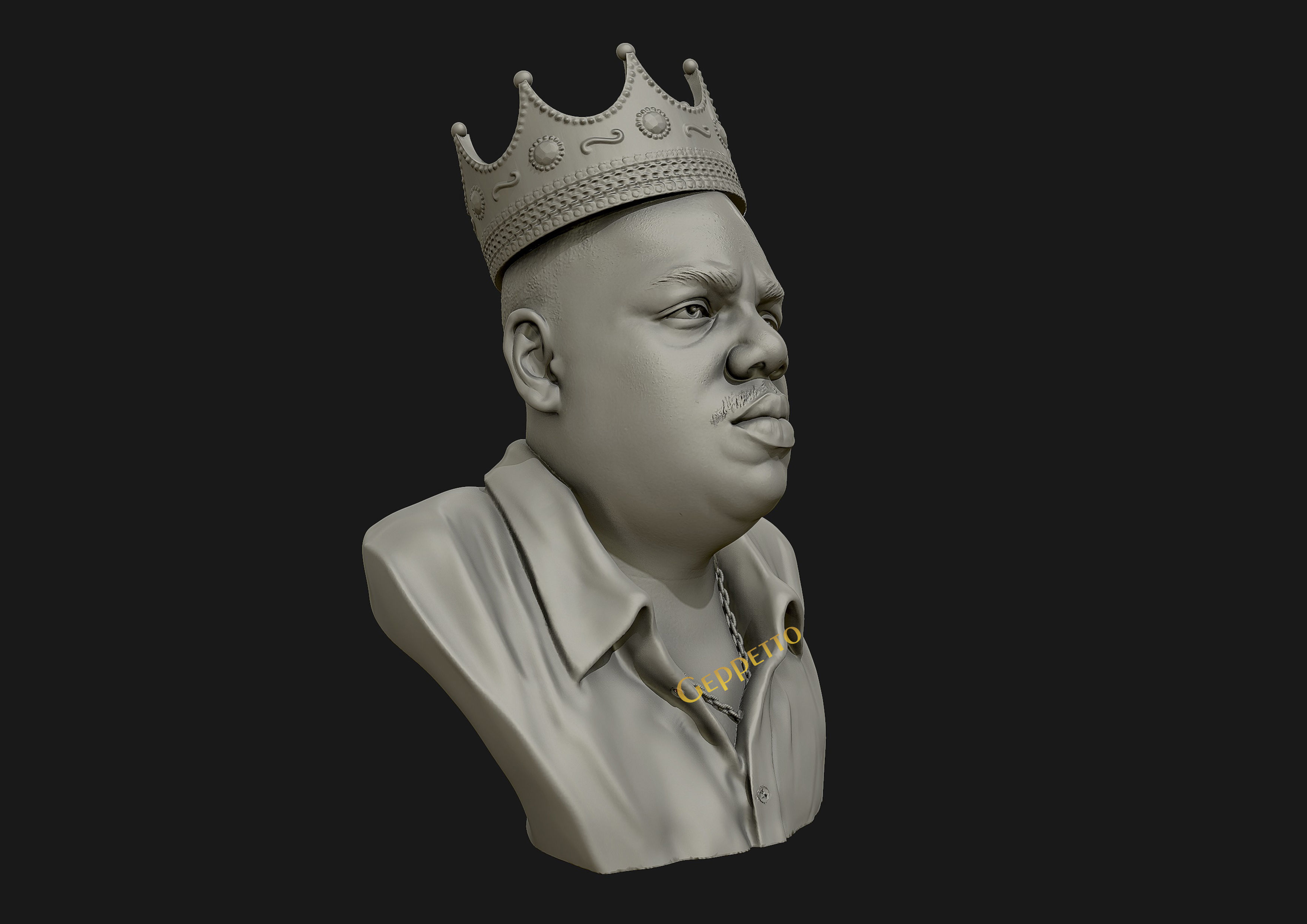 The Notorious BIG 3D model 3D print model_7