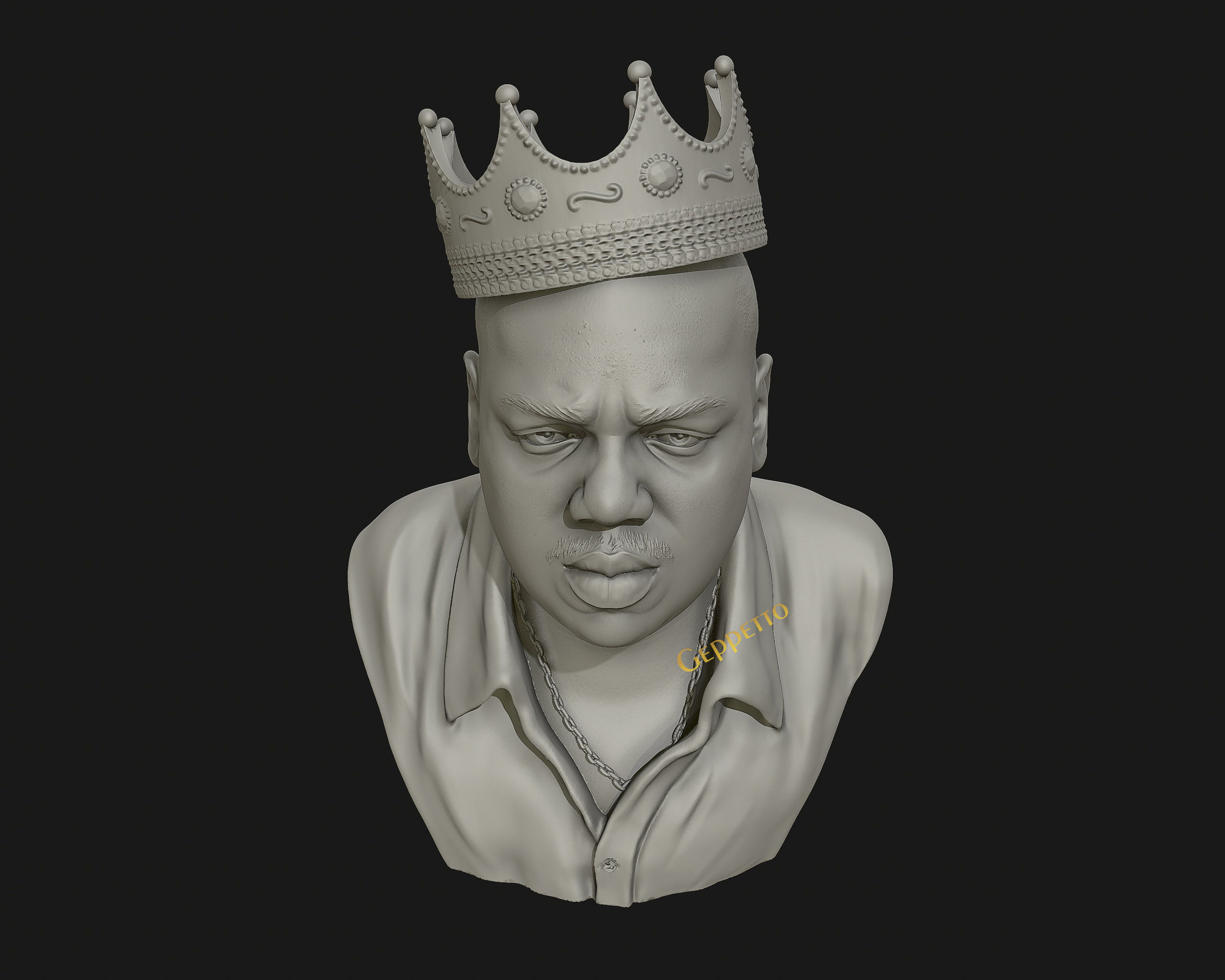 The Notorious BIG 3D model 3D print model_26