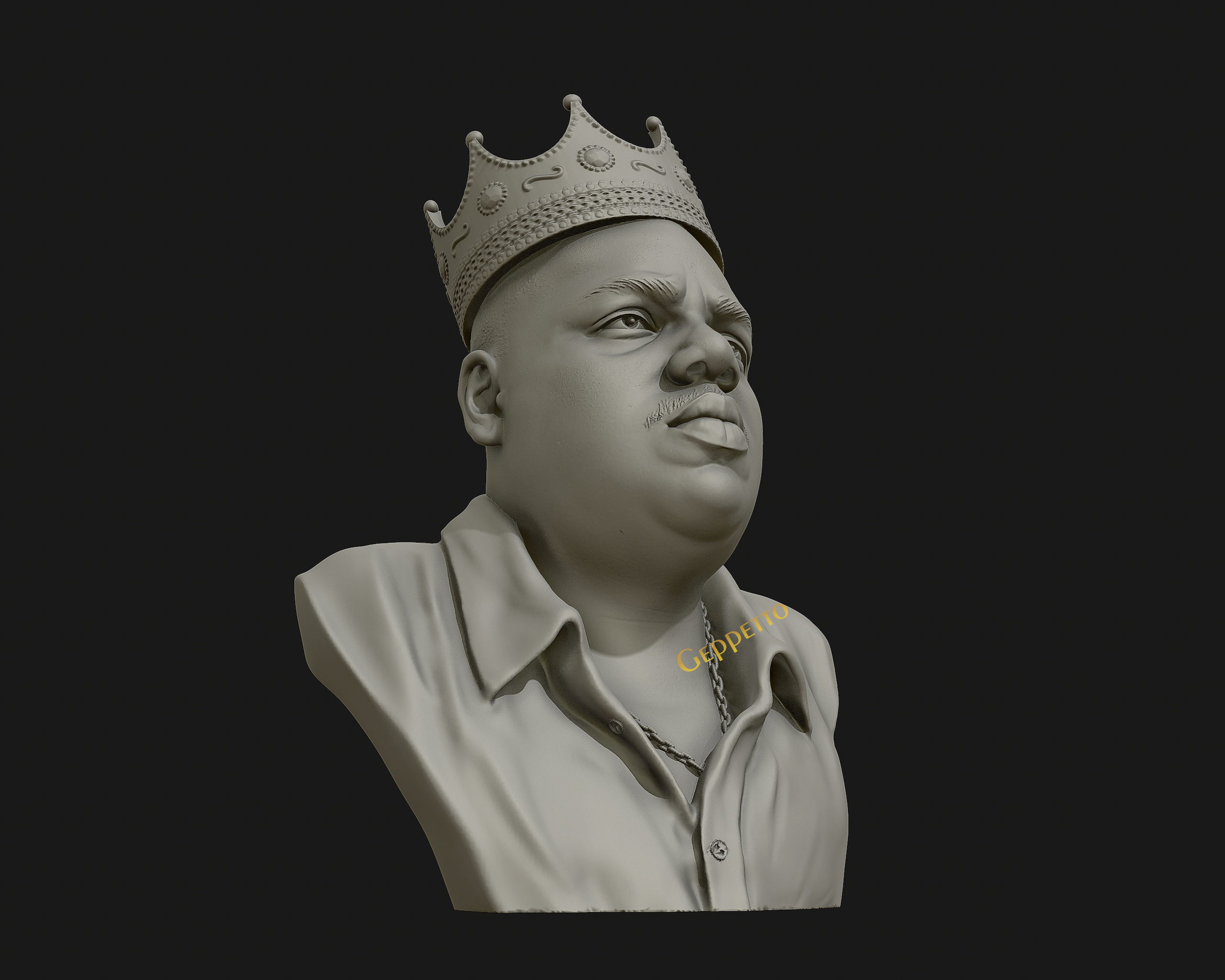 The Notorious BIG 3D model 3D print model_24