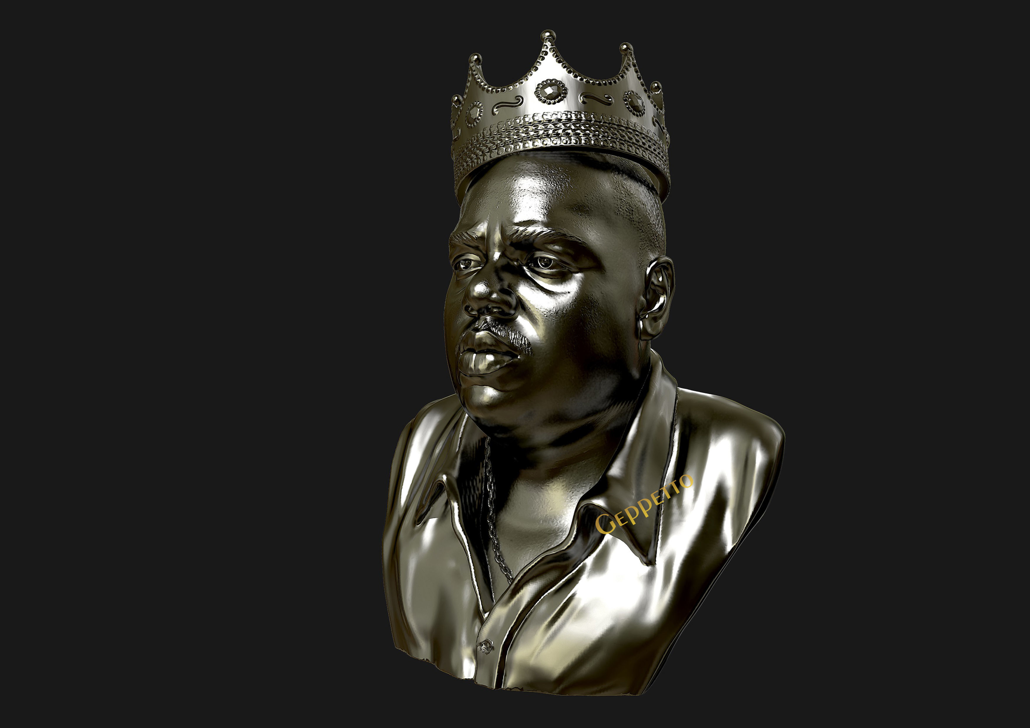 The Notorious BIG 3D model 3D print model_15