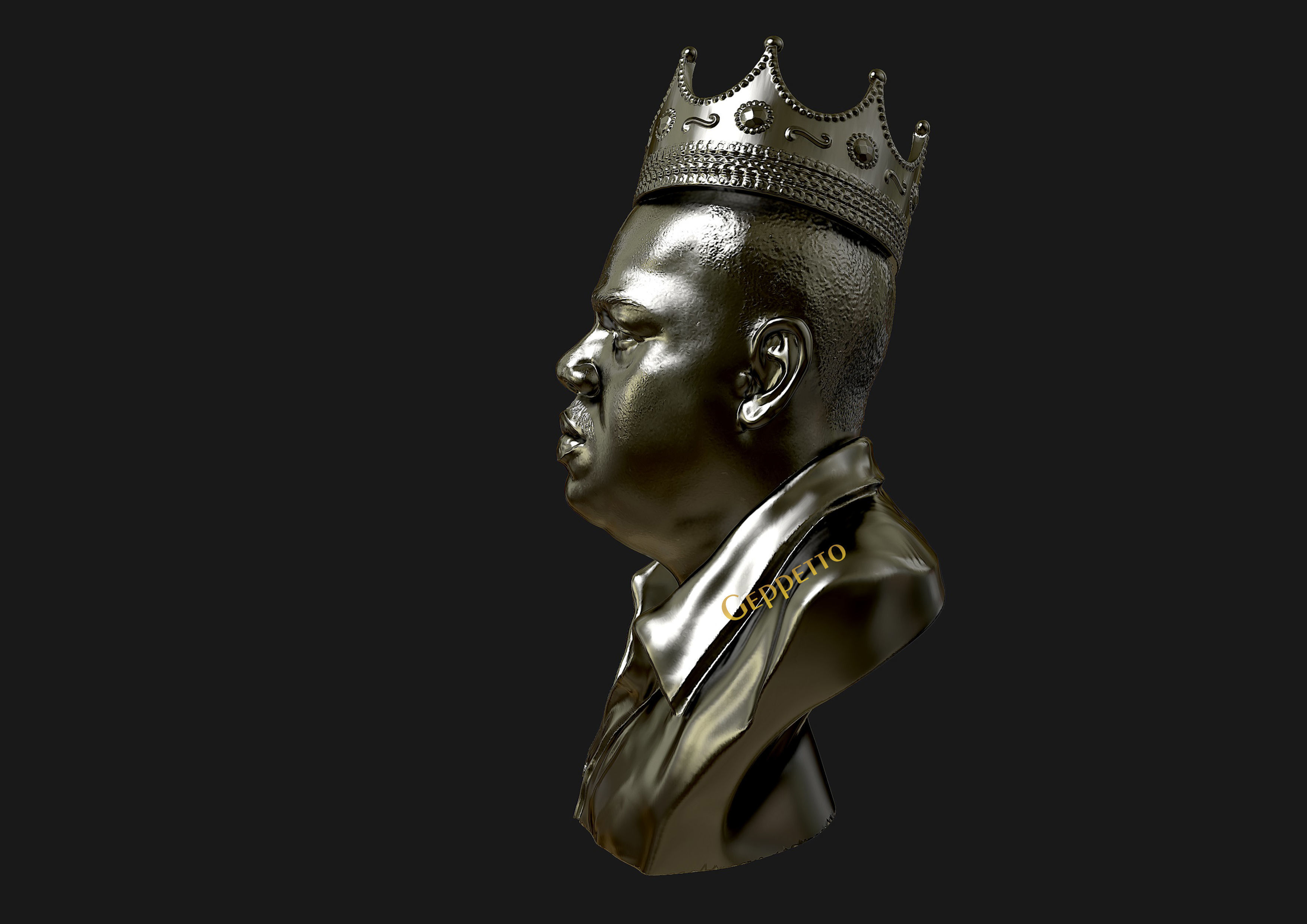 The Notorious BIG 3D model 3D print model_12
