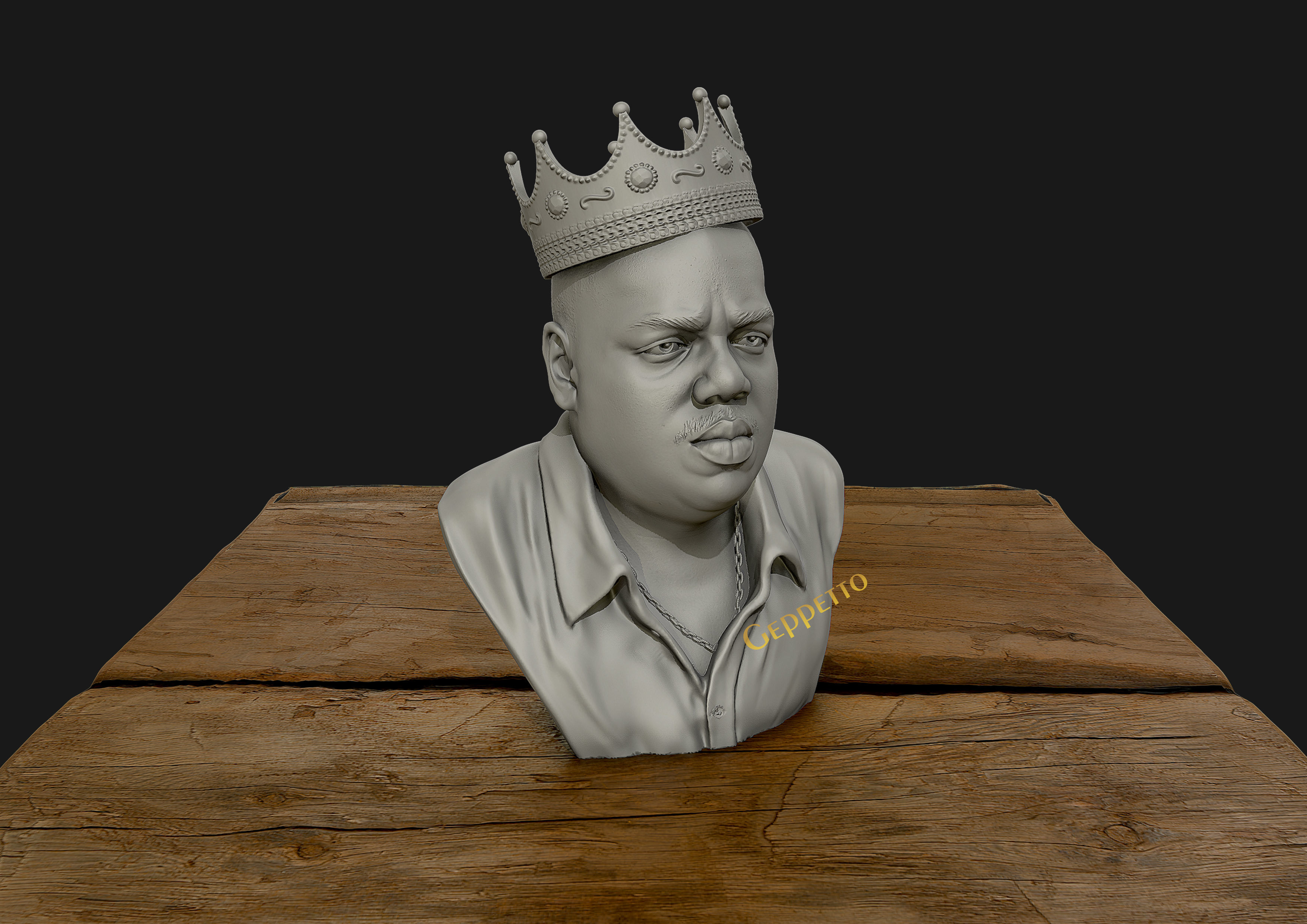 The Notorious BIG 3D model 3D print model_2