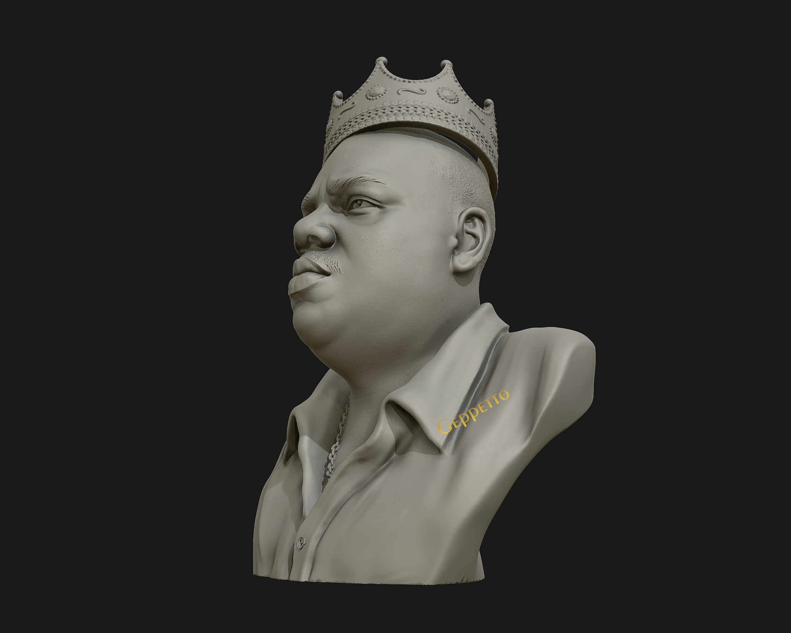 The Notorious BIG 3D model 3D print model_31