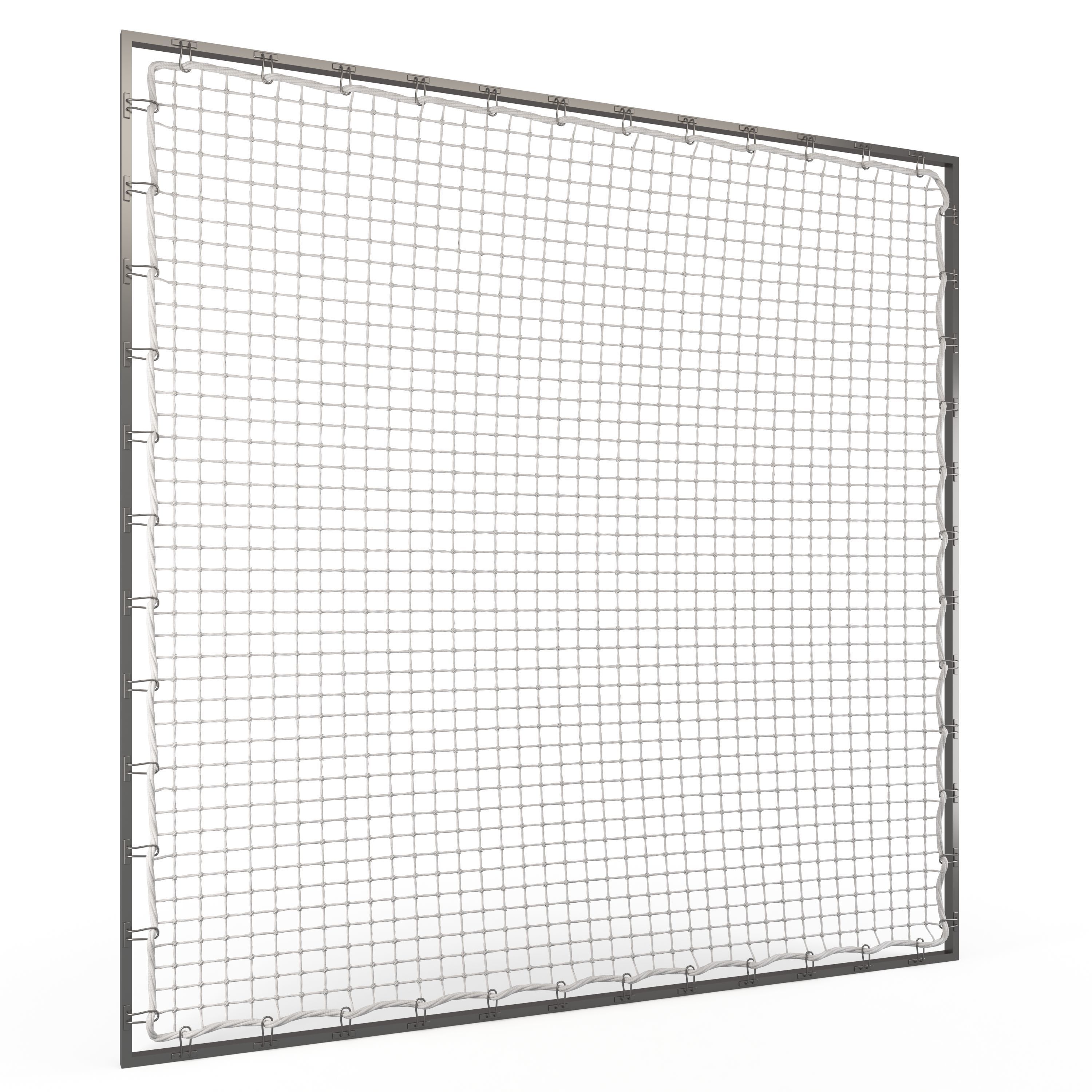 Suspended Net Rope 3D model_1