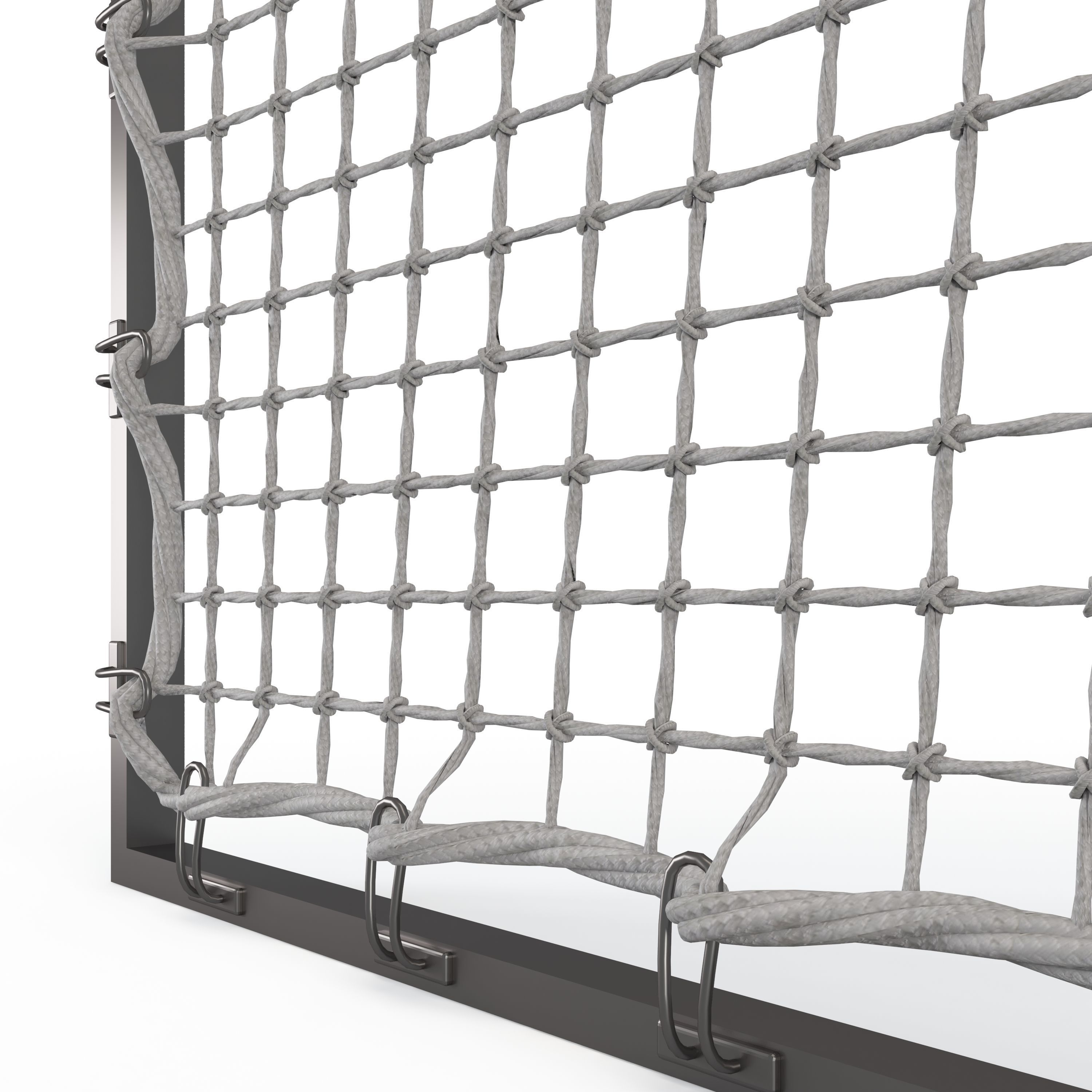 Suspended Net Rope 3D model_3